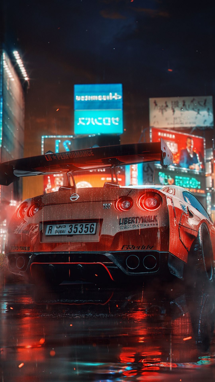 Cars, Nissan Skyline gt r, Nissan, Sports Car, Wheel. Wallpaper in 720x1280 Resolution