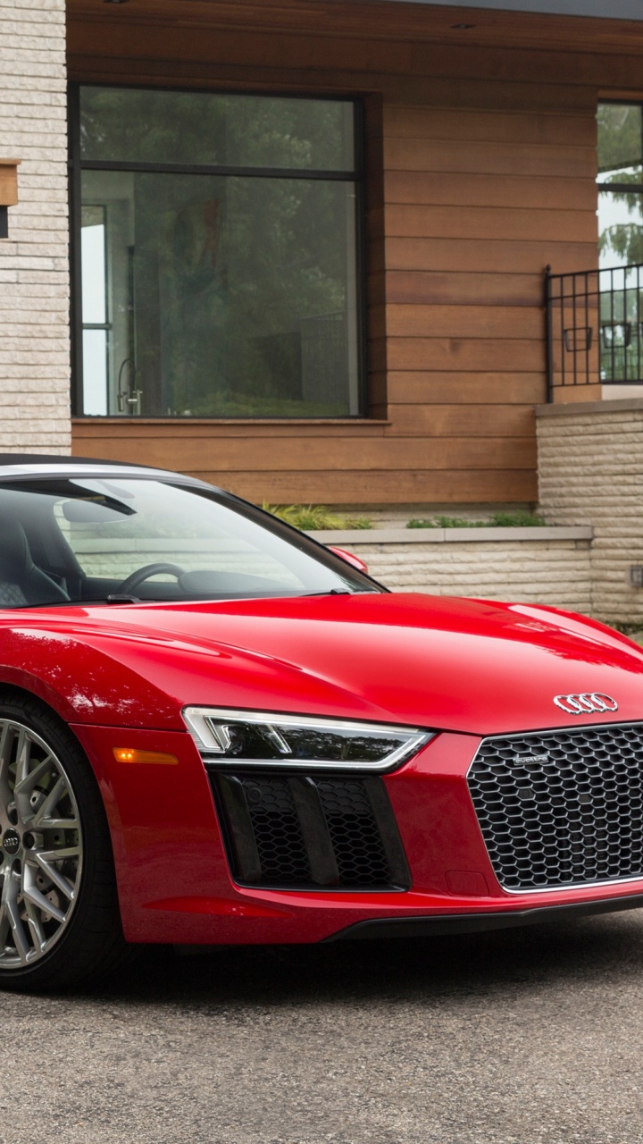 奥迪r8spyder, 奥迪, 奥迪r8, 超级跑车, 政变 壁纸 720x1280 允许