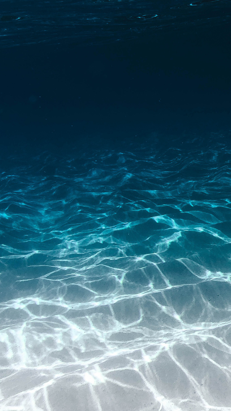 Water, Liquid, Blue, Fluid, Wind Wave. Wallpaper in 750x1334 Resolution