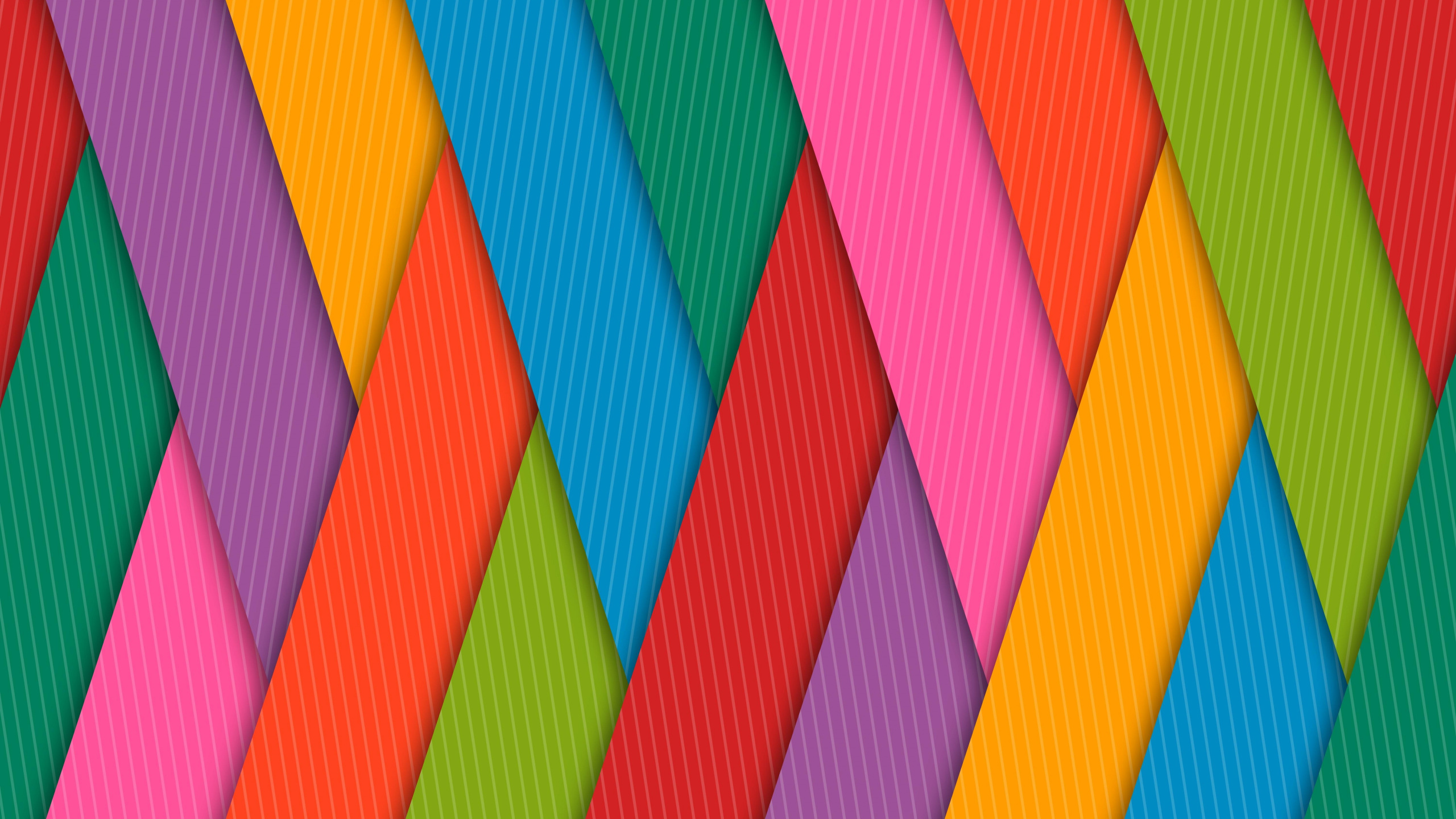 Red Blue and Green Striped Textile. Wallpaper in 2560x1440 Resolution