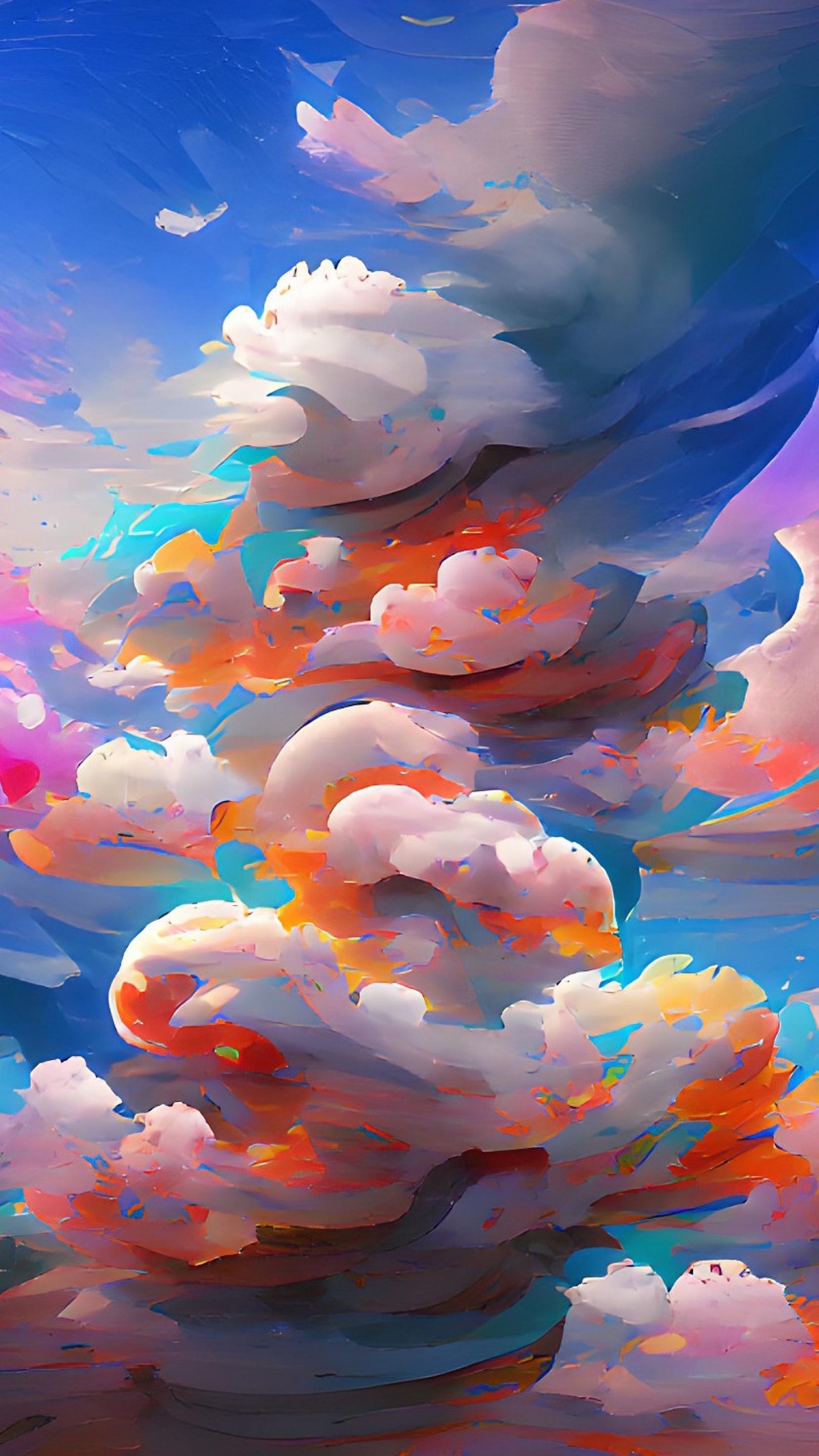 艺术, 液体, 性质, Azure, 水下 壁纸 1440x2560 允许