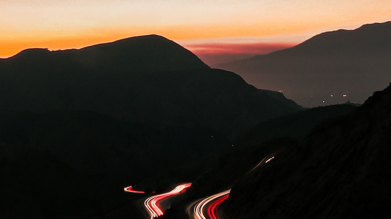 首歌, 歌词, 2021, 自然景观, 沥青 壁纸 1366x768 允许