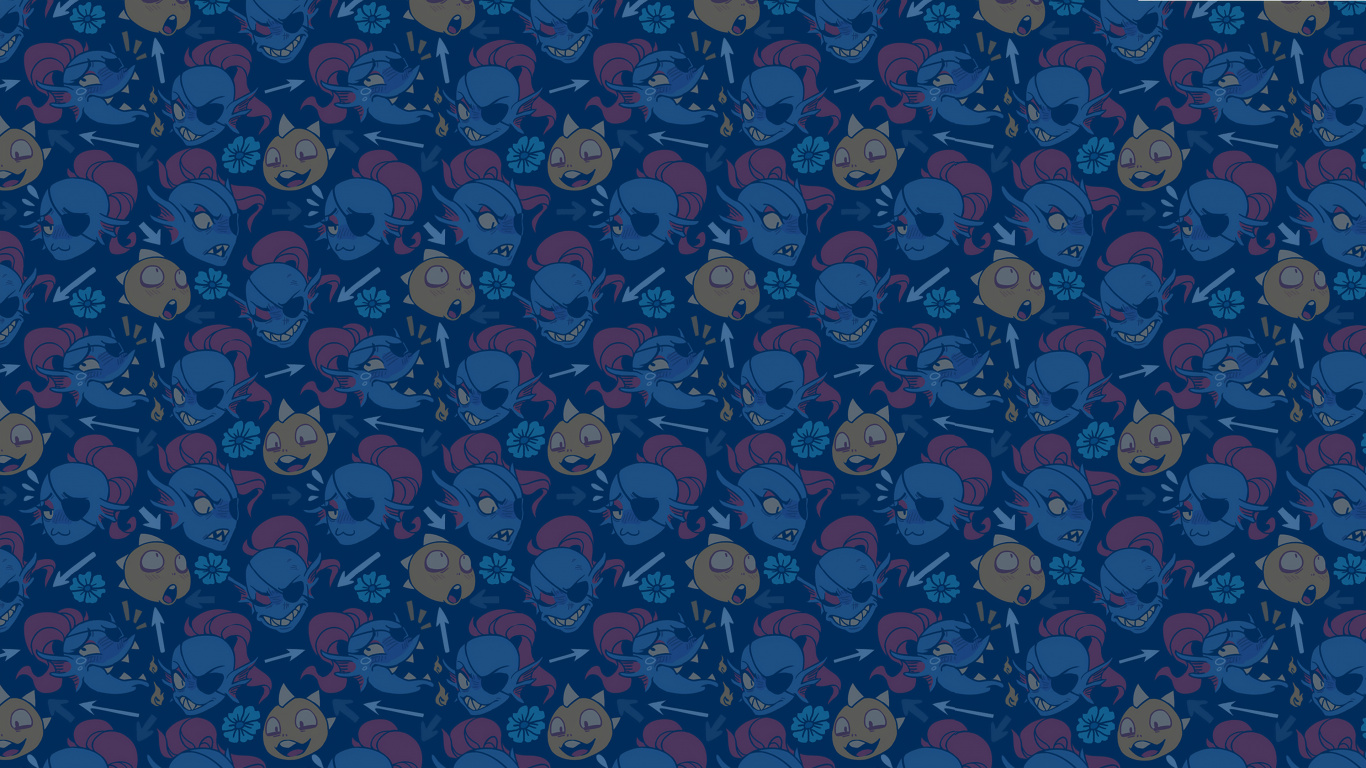 Textile Floral Bleu et Blanc. Wallpaper in 1366x768 Resolution