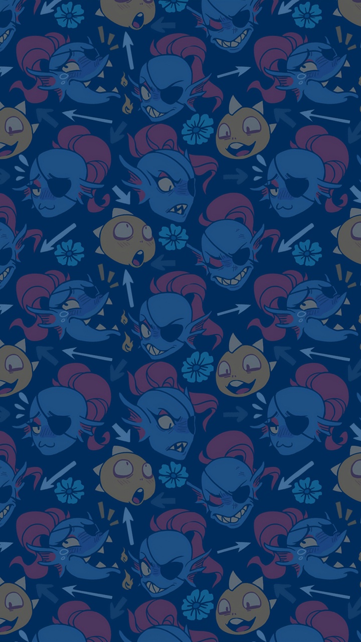 Blue and White Floral Textile. Wallpaper in 720x1280 Resolution