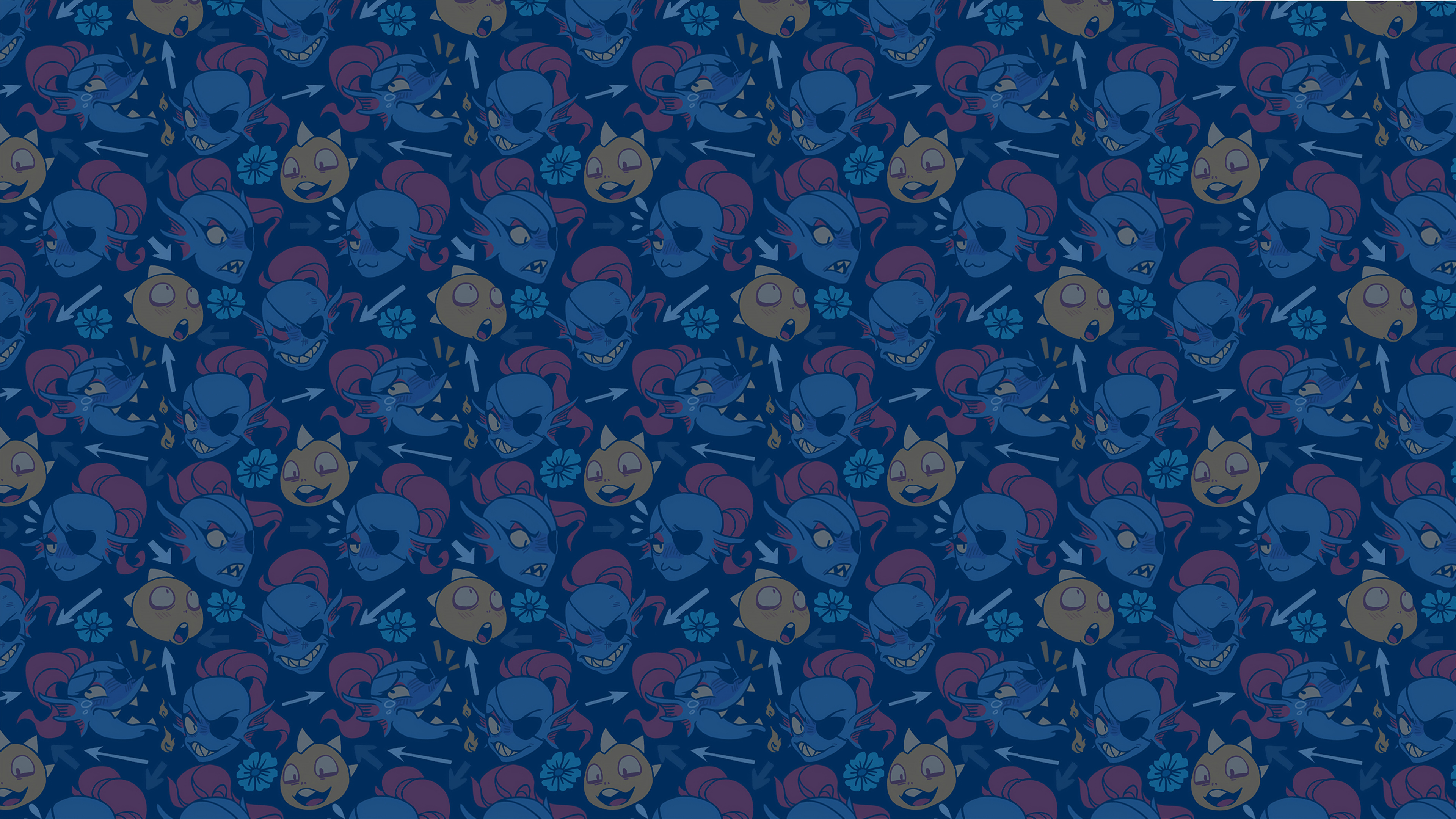 Textil Floral Azul y Blanco. Wallpaper in 3840x2160 Resolution