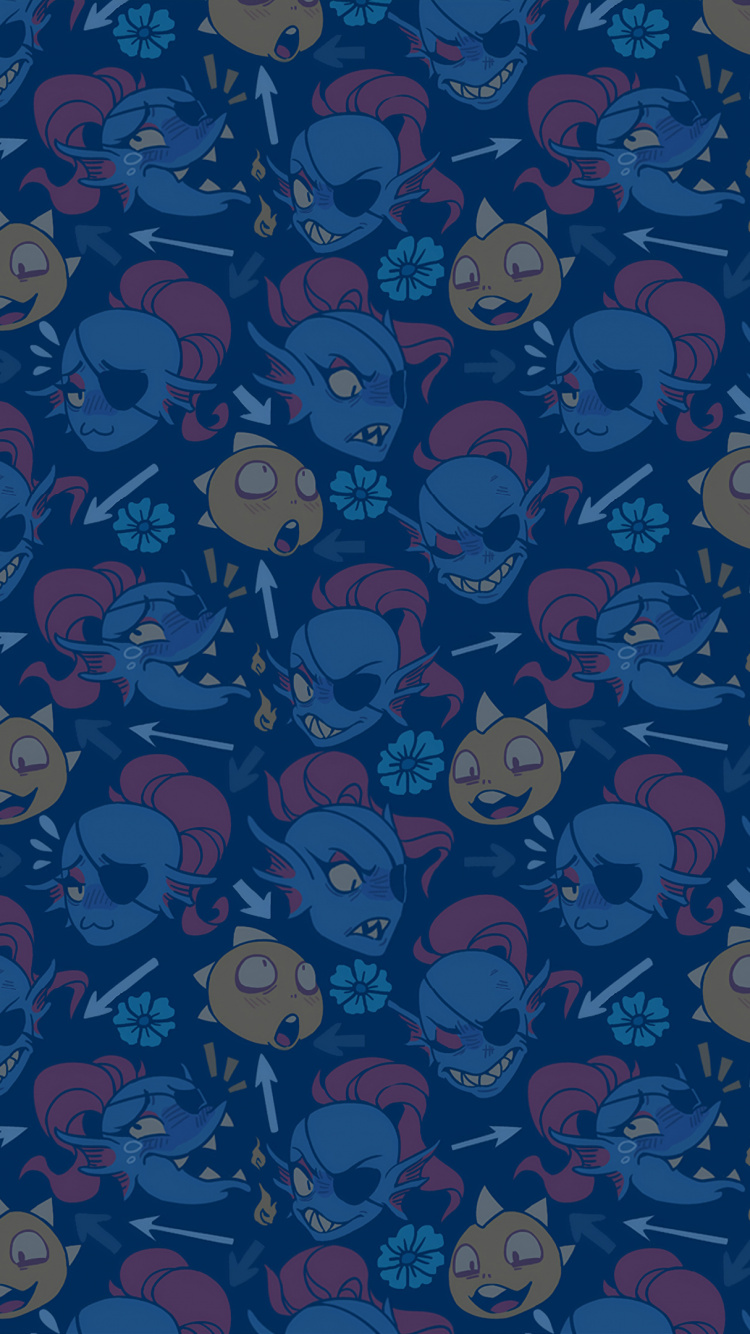 Textil Floral Azul y Blanco. Wallpaper in 750x1334 Resolution