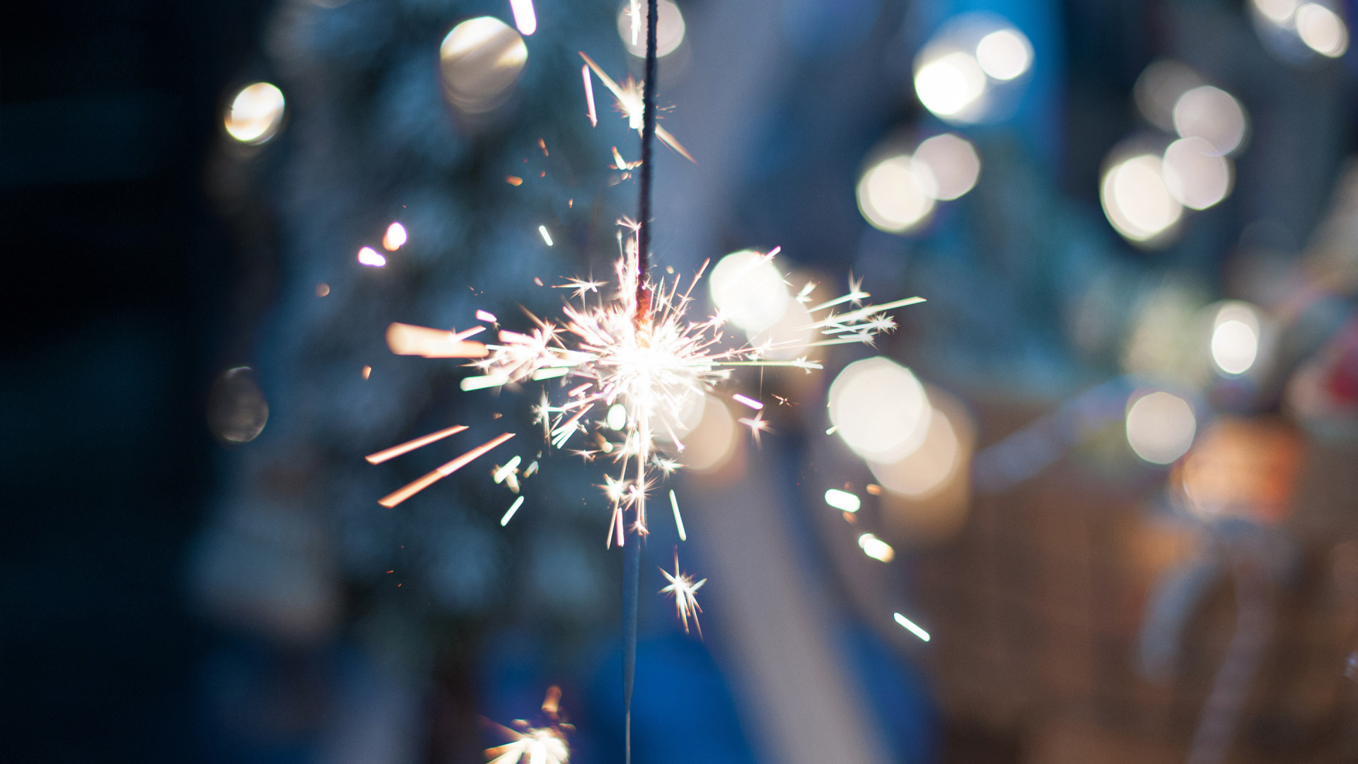 Cierge, Événement, Obscurité, Nouvelle Année, Rameau. Wallpaper in 1920x1080 Resolution