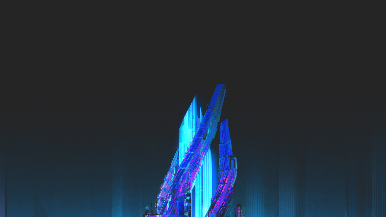 Amoled, Kingdom Heartbeats, Album, Night, Darkness. Wallpaper in 1280x720 Resolution