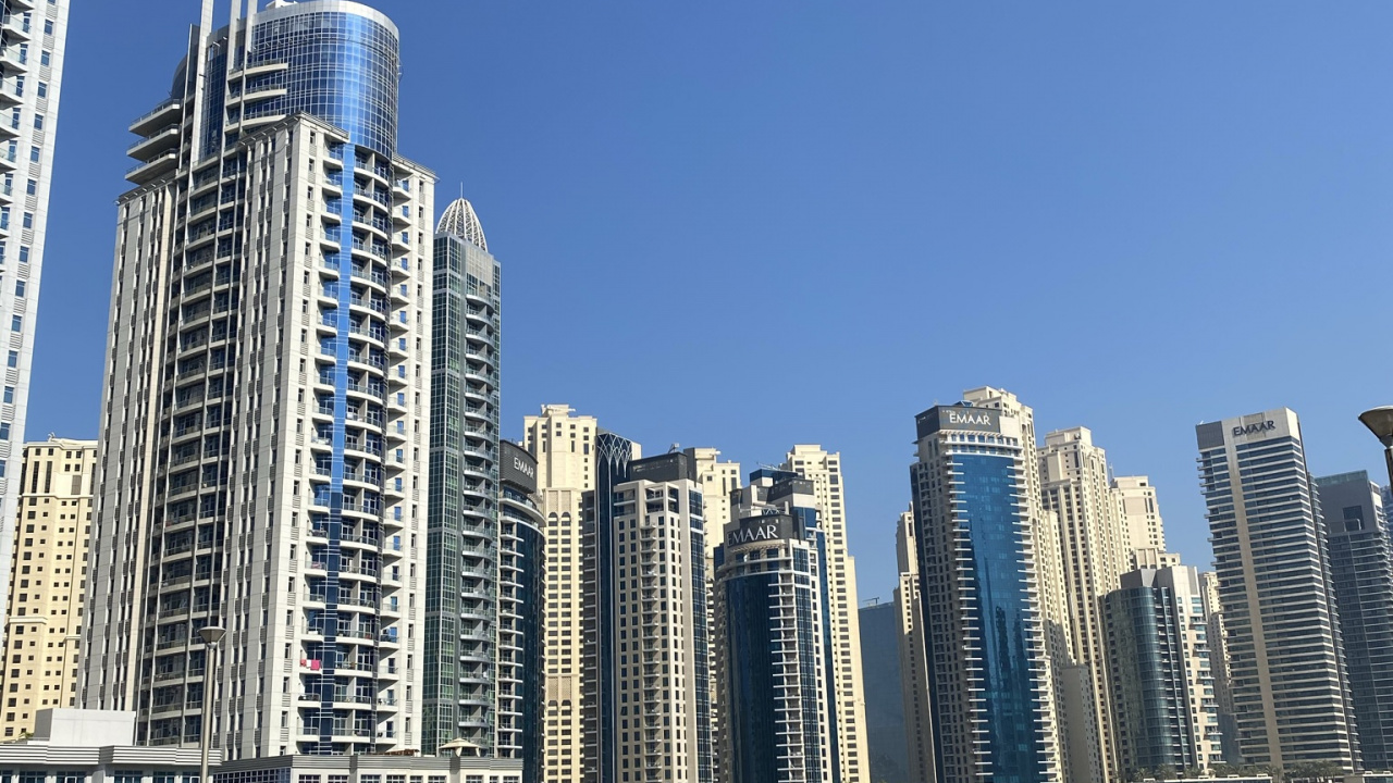 Dubai, Tower Block, Tageszeit, Eigenschaft, Metropole. Wallpaper in 1280x720 Resolution