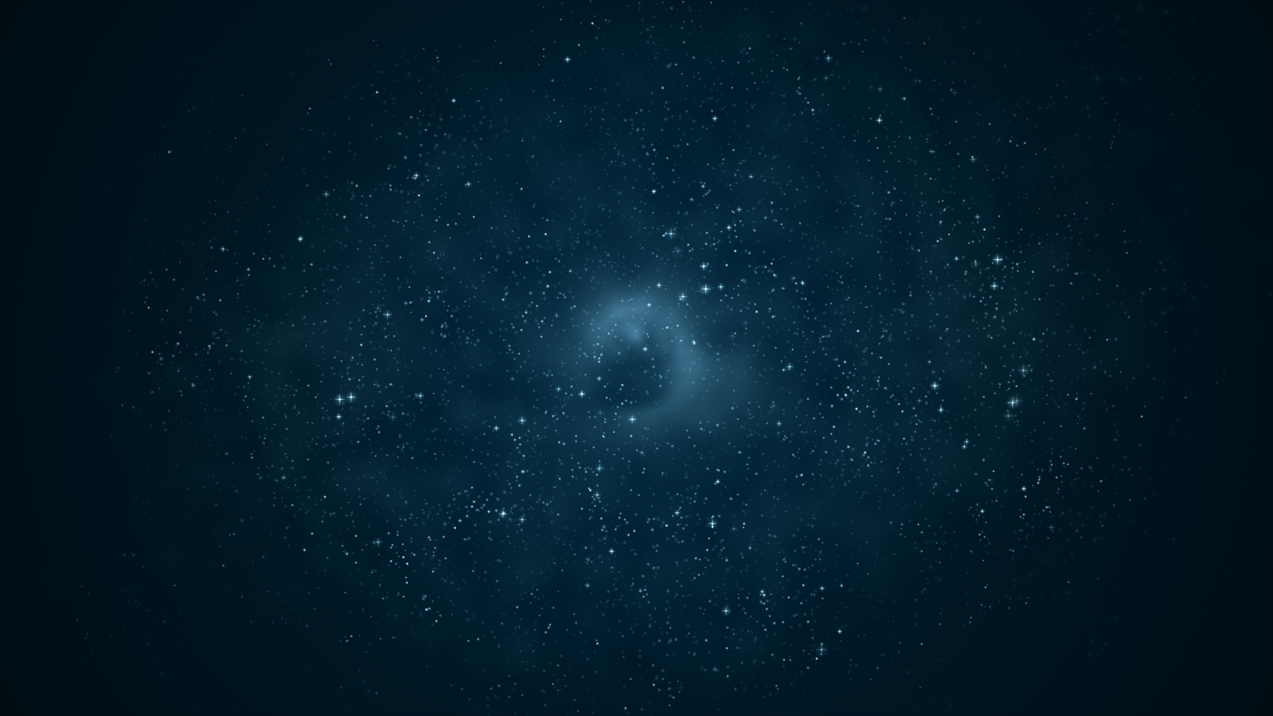 Starry Night Sky Over The Starry Night. Wallpaper in 2560x1440 Resolution