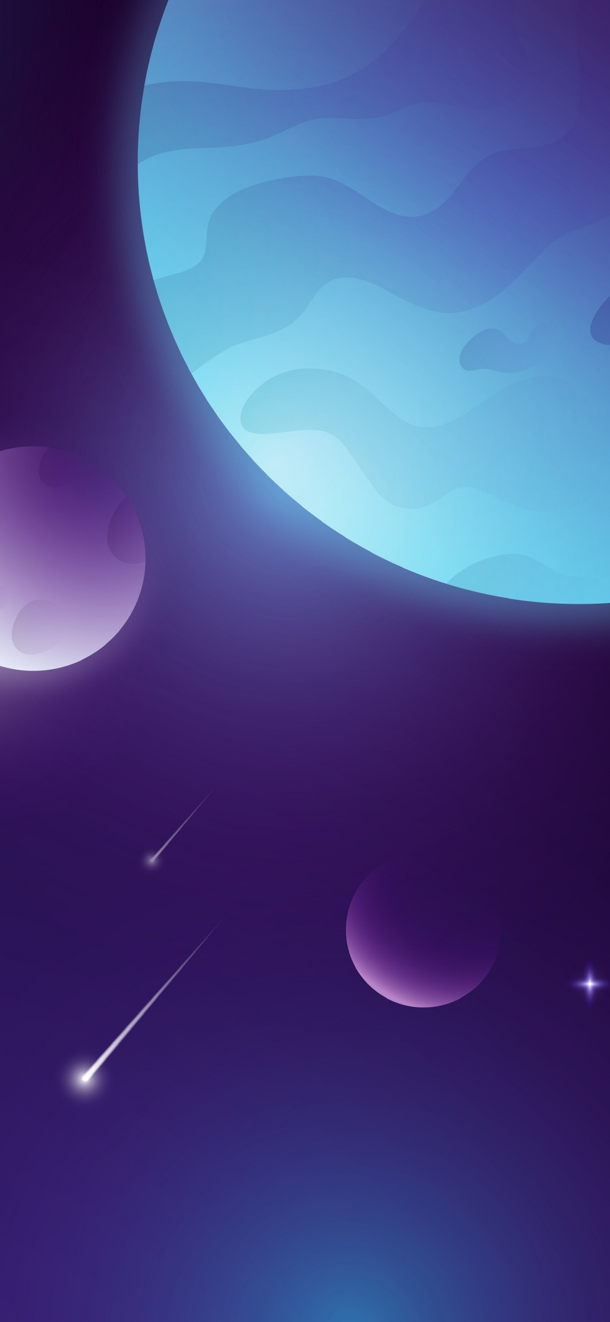 Ambiente, Azure, Morado, Violeta, Material Propiedad. Wallpaper in 1242x2688 Resolution