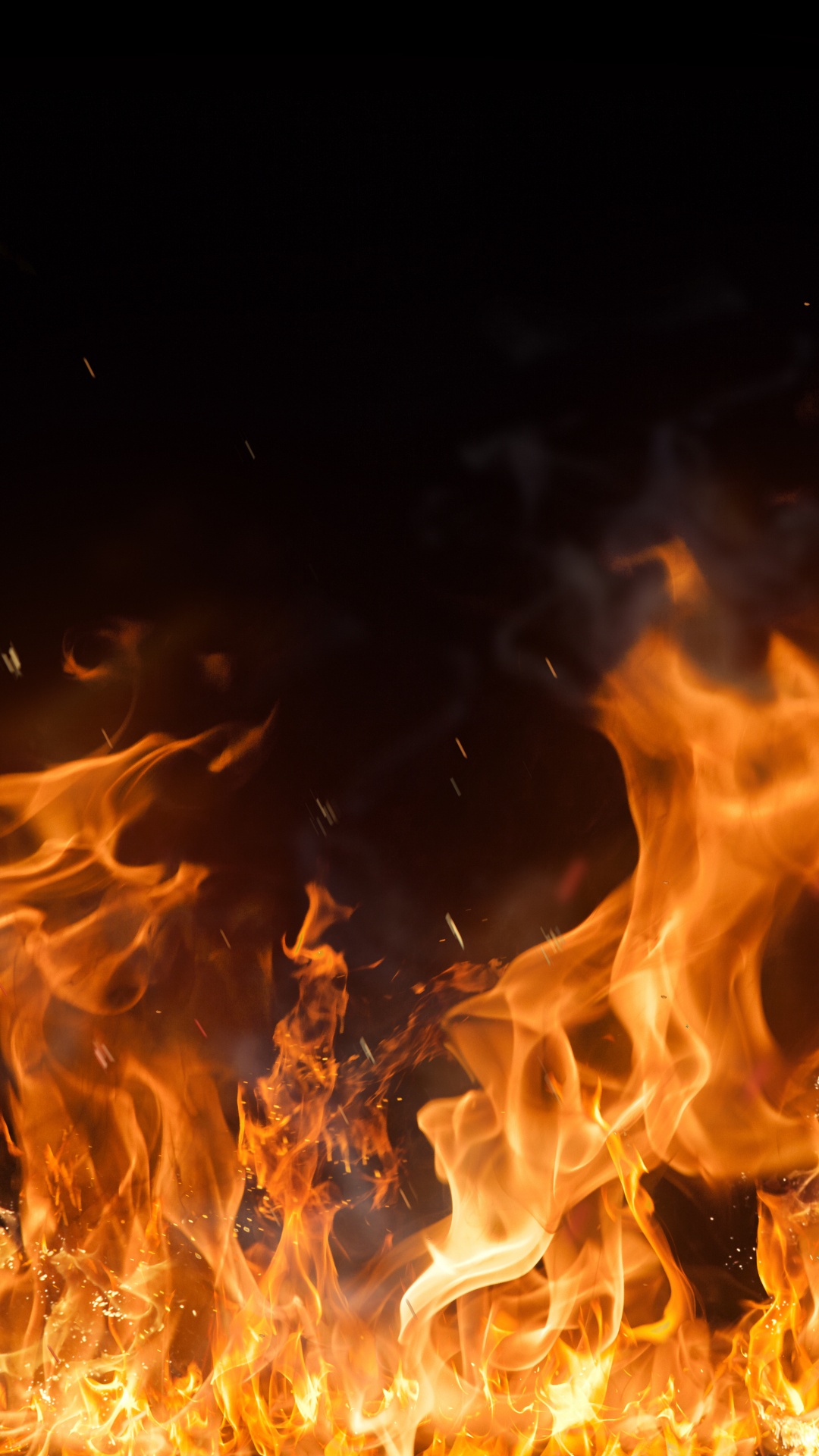 消防员, 火焰, 热, 篝火, 复合材料 壁纸 1080x1920 允许
