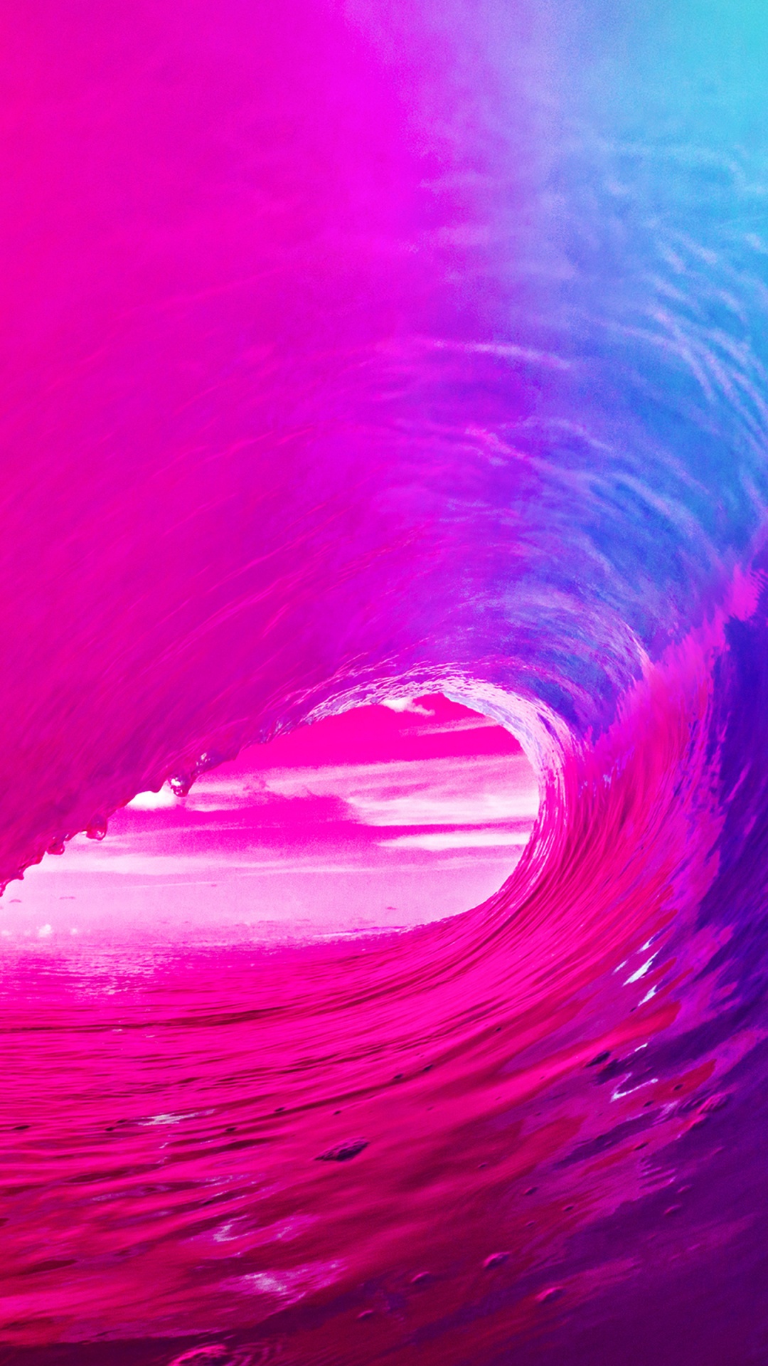 Purple and Blue Abstract Painting. Wallpaper in 1080x1920 Resolution