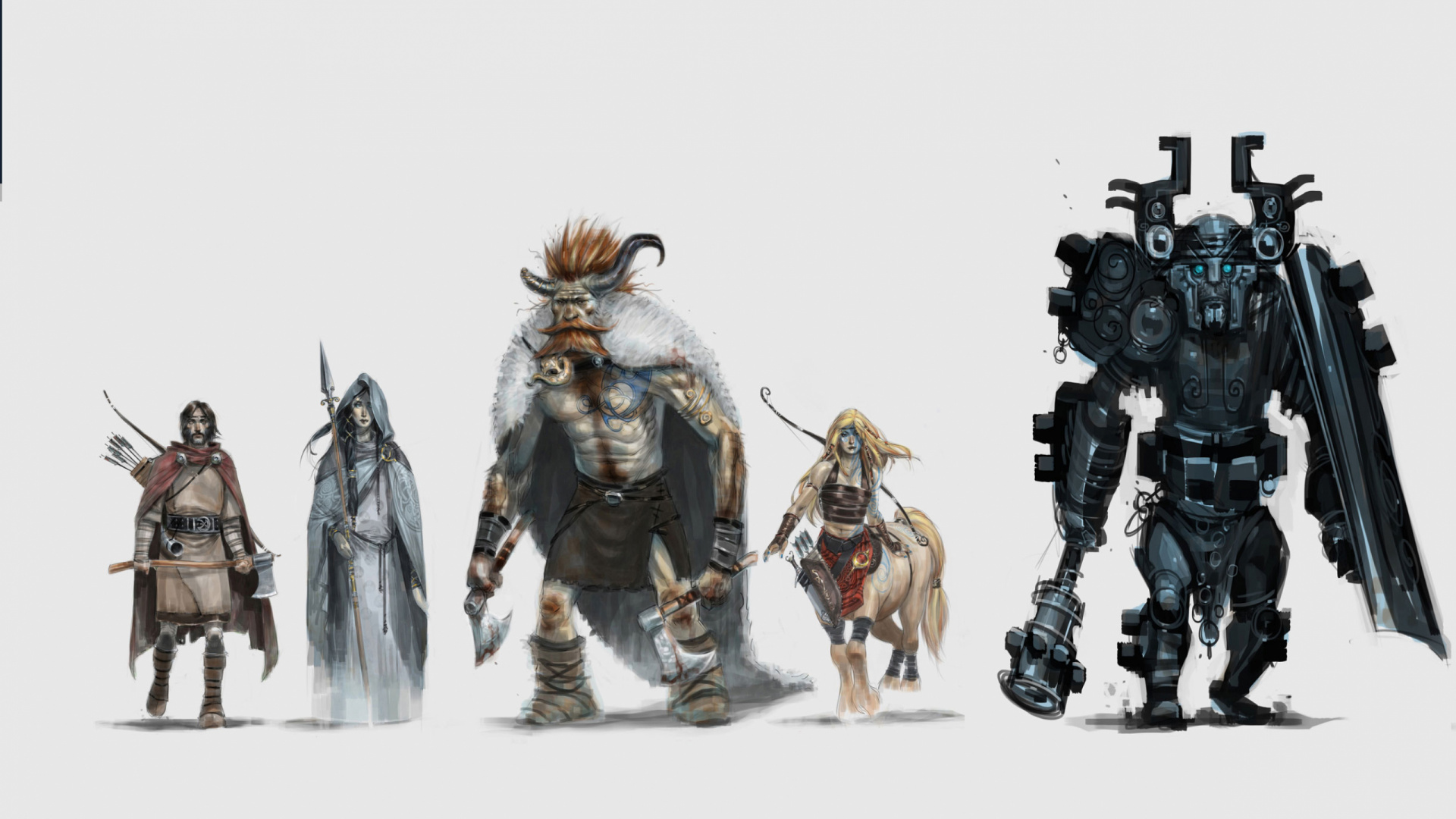 Homme en Costume Noir et Blanc Tenant un Fusil Noir et Marron. Wallpaper in 1920x1080 Resolution