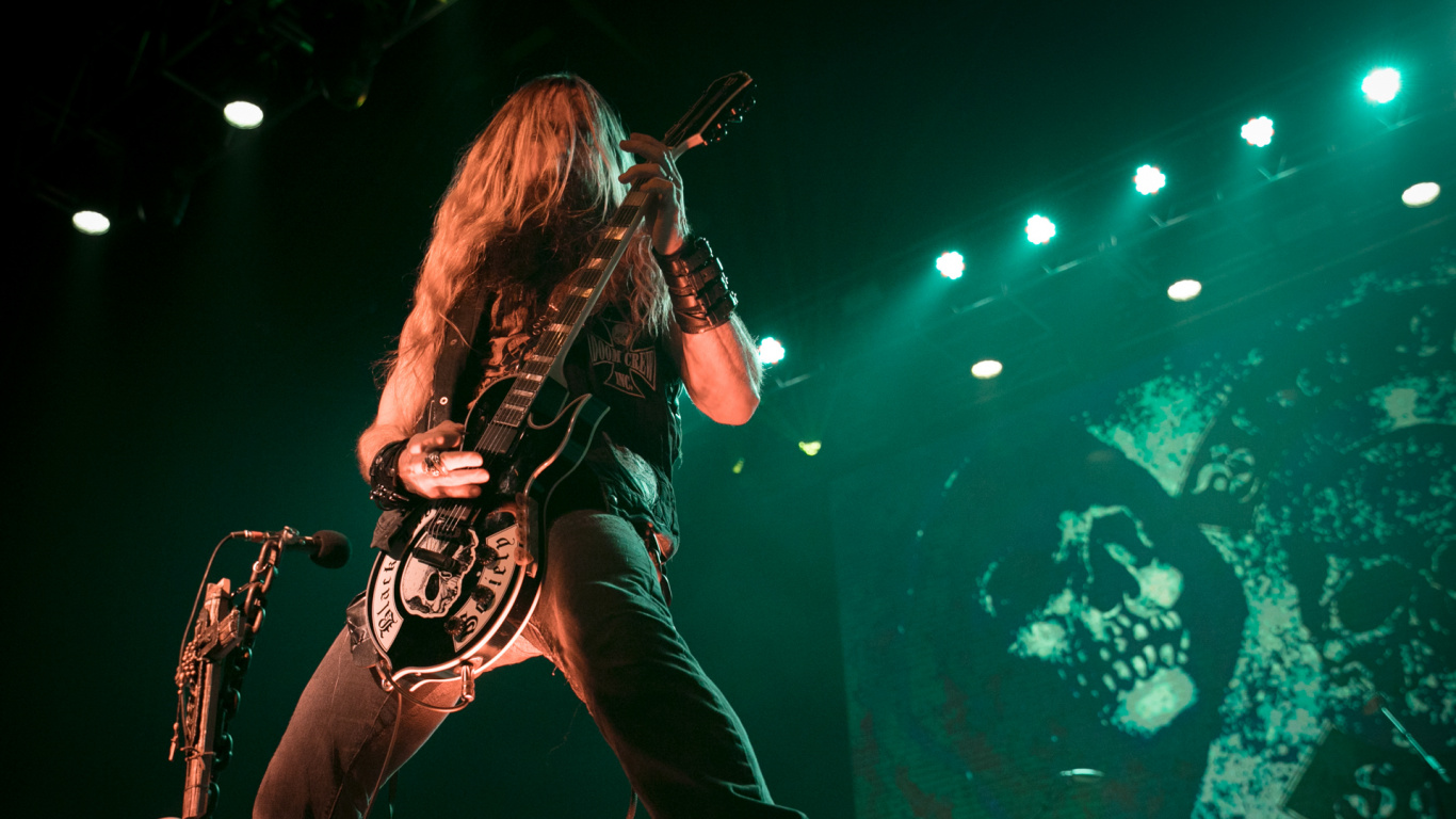 Bühne, Rockkonzert, Leistung, Unterhaltung, Musik Künstler. Wallpaper in 1366x768 Resolution