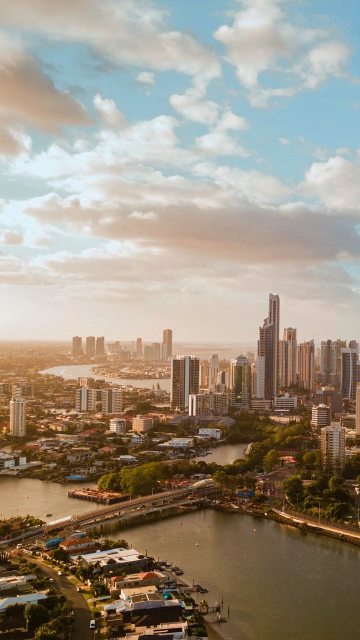 城市景观, 黄金海岸, 水资源, 性质, 塔块 壁纸 720x1280 允许