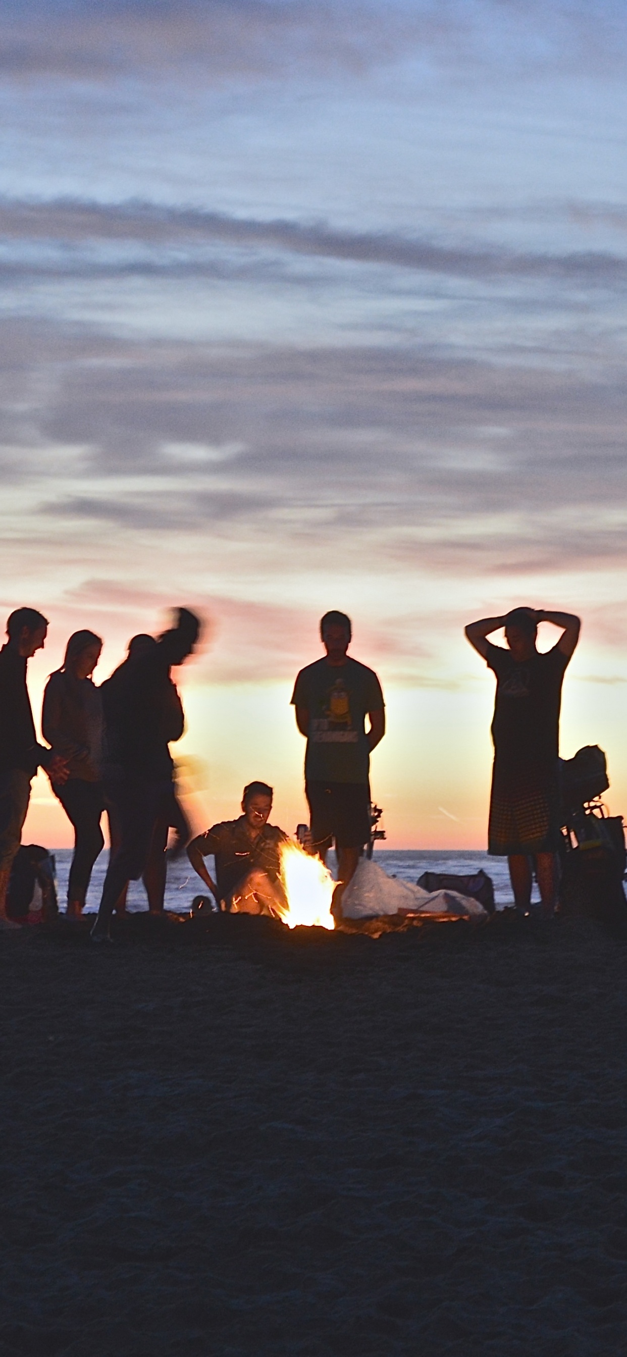 Plage, Mer, Horizon, Amusement, Cadeau. Wallpaper in 1242x2688 Resolution