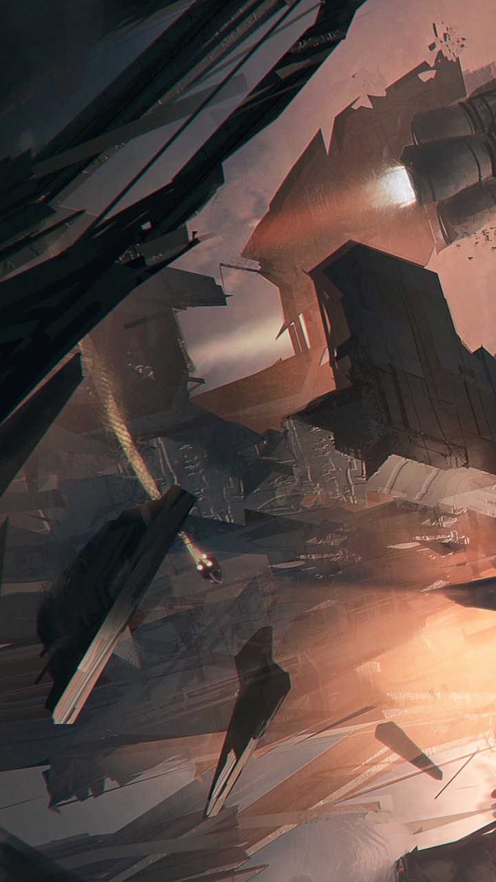 空间, 外层空间, 灾难, 天空 壁纸 720x1280 允许