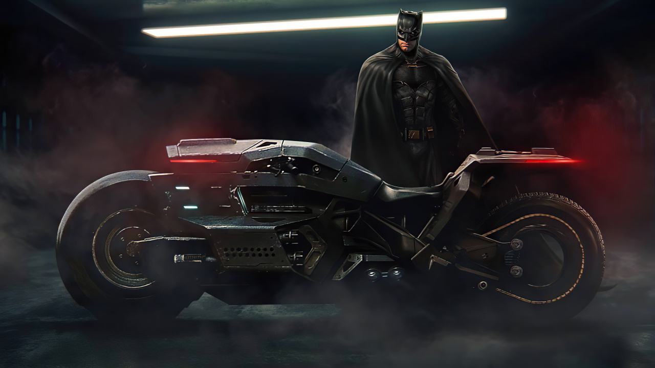 Motocicleta, Batman, DC Extendido Universo, dc Comics, Television. Wallpaper in 1280x720 Resolution