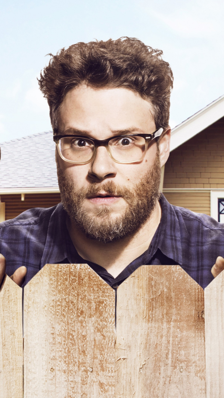 Mauvais Voisins, Seth Rogen, Zac Efron, Rose Byrne, Voisin. Wallpaper in 750x1334 Resolution