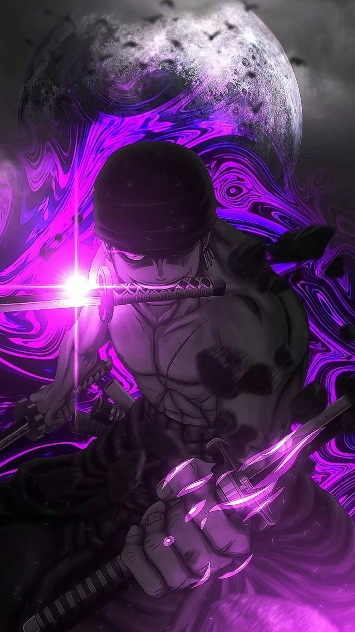 Zoro PFP, Roronoa Zoro, One Piece, Dessin Animé, Graphisme. Wallpaper in 720x1280 Resolution