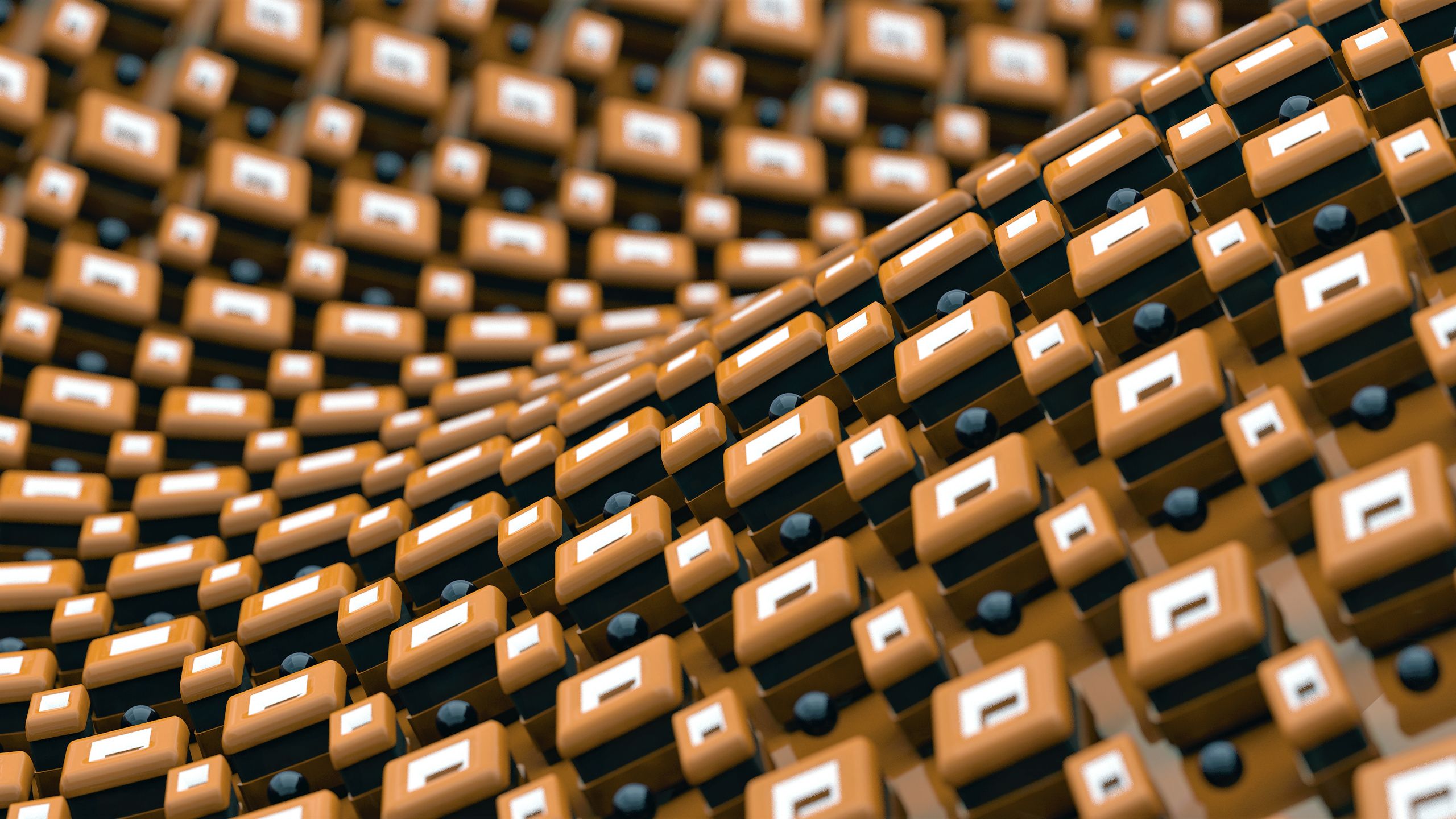 Blocs Lego Marron et Noir. Wallpaper in 2560x1440 Resolution