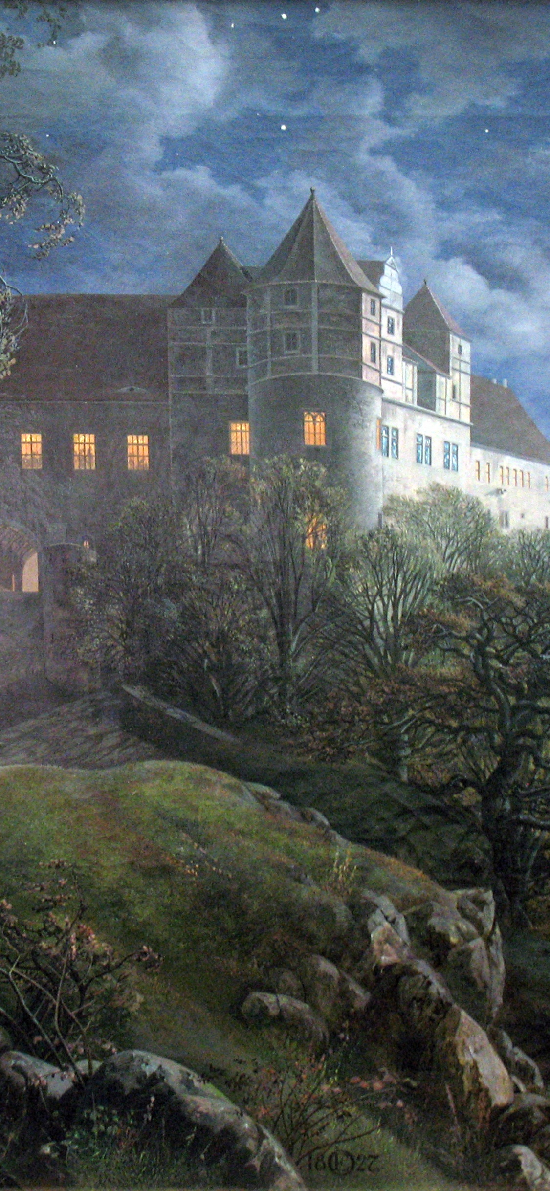 Edificio de Hormigón Blanco y Marrón Cerca de Árboles Verdes Bajo un Cielo Azul. Wallpaper in 1125x2436 Resolution