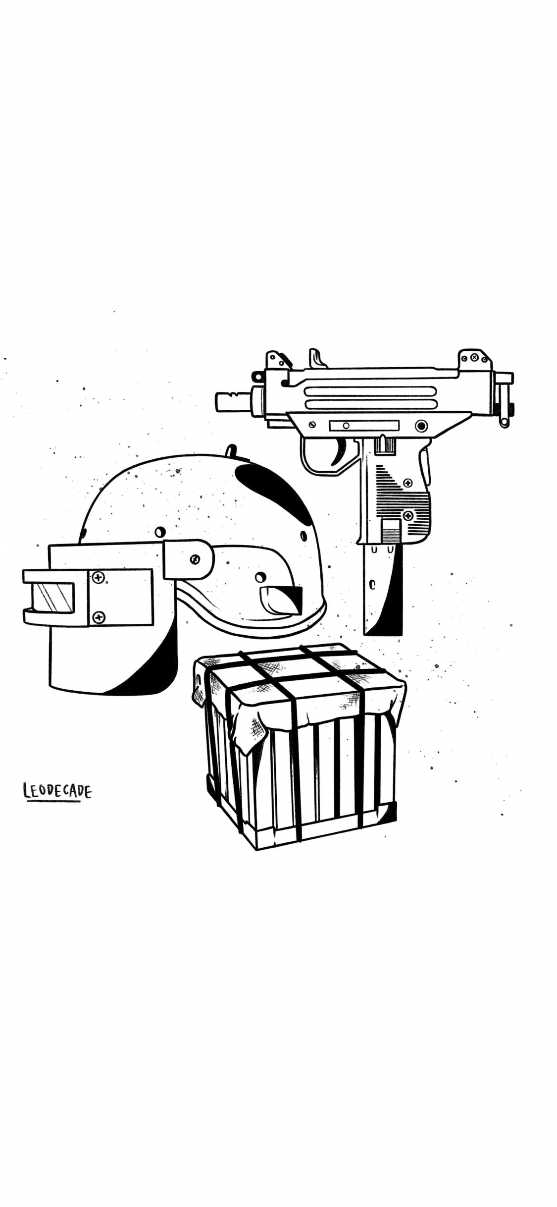 Strichzeichnungen, Skizze, Kunst, Zylinder, Parallels. Wallpaper in 1125x2436 Resolution
