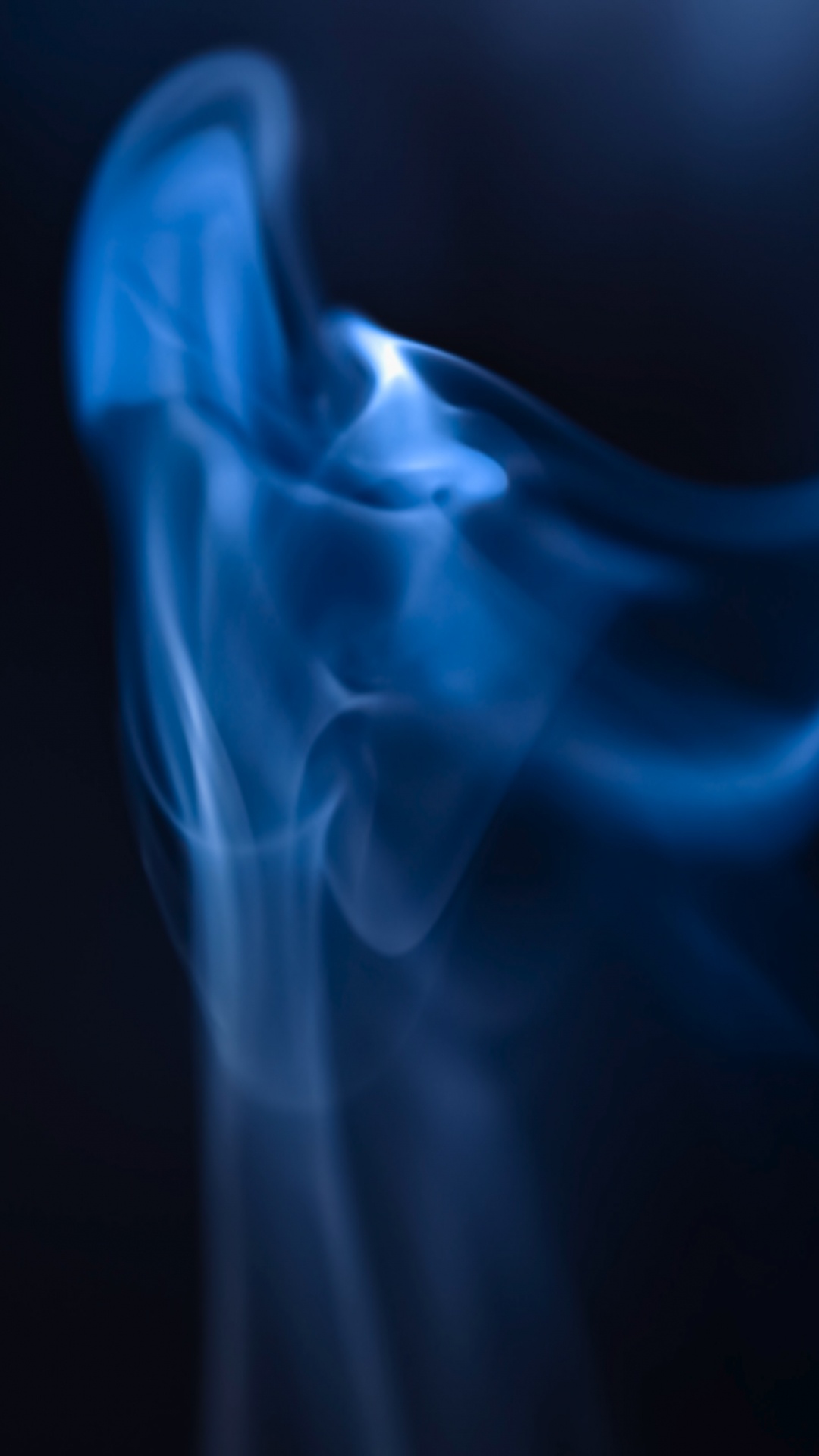 Smoke, White, Illustration, Electric Blue, Darkness. Wallpaper in 1080x1920 Resolution