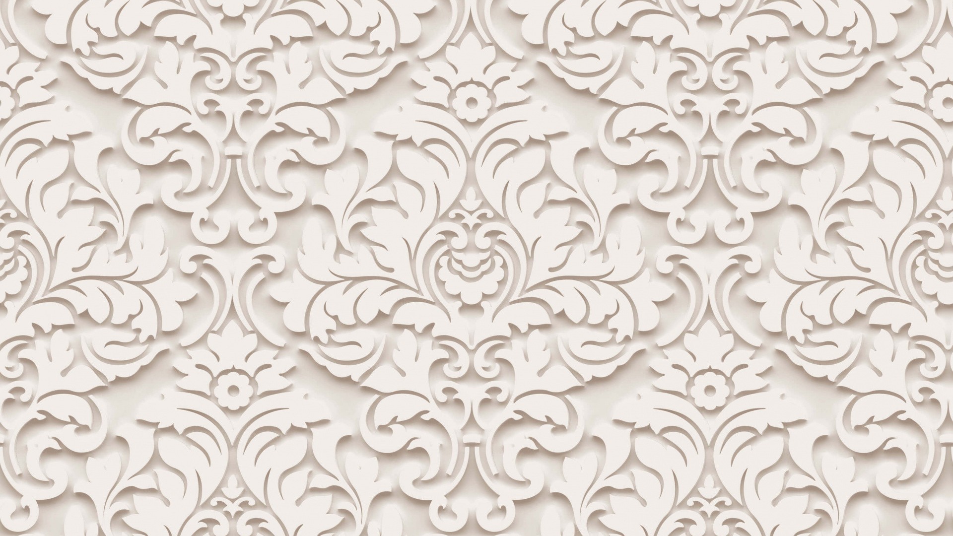 Textile Floral Blanc et Noir. Wallpaper in 1920x1080 Resolution