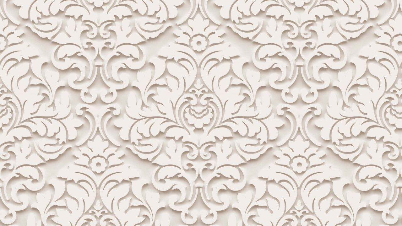 Textil Floral Blanco y Negro. Wallpaper in 1280x720 Resolution