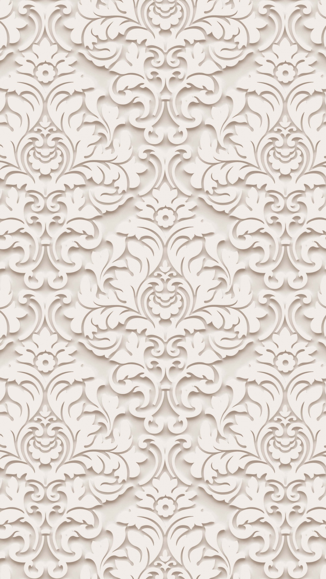 White and Black Floral Textile. Wallpaper in 1080x1920 Resolution