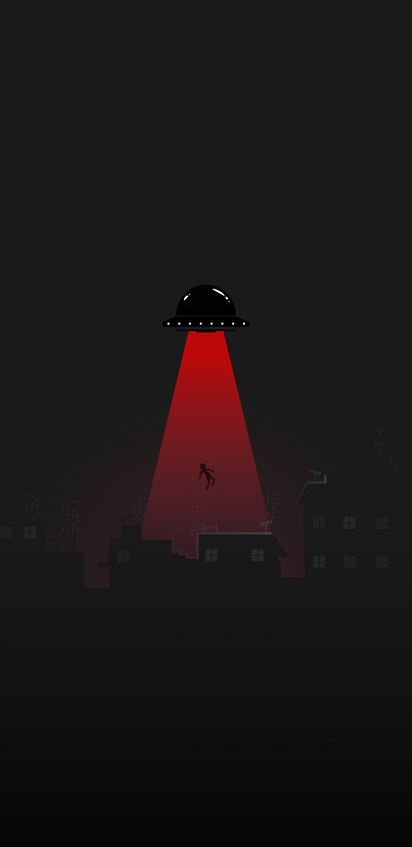 Téléphone Rouge, Smartphone, Gratte-ciel, L'éclairage Automobile, Beacon. Wallpaper in 1440x2960 Resolution