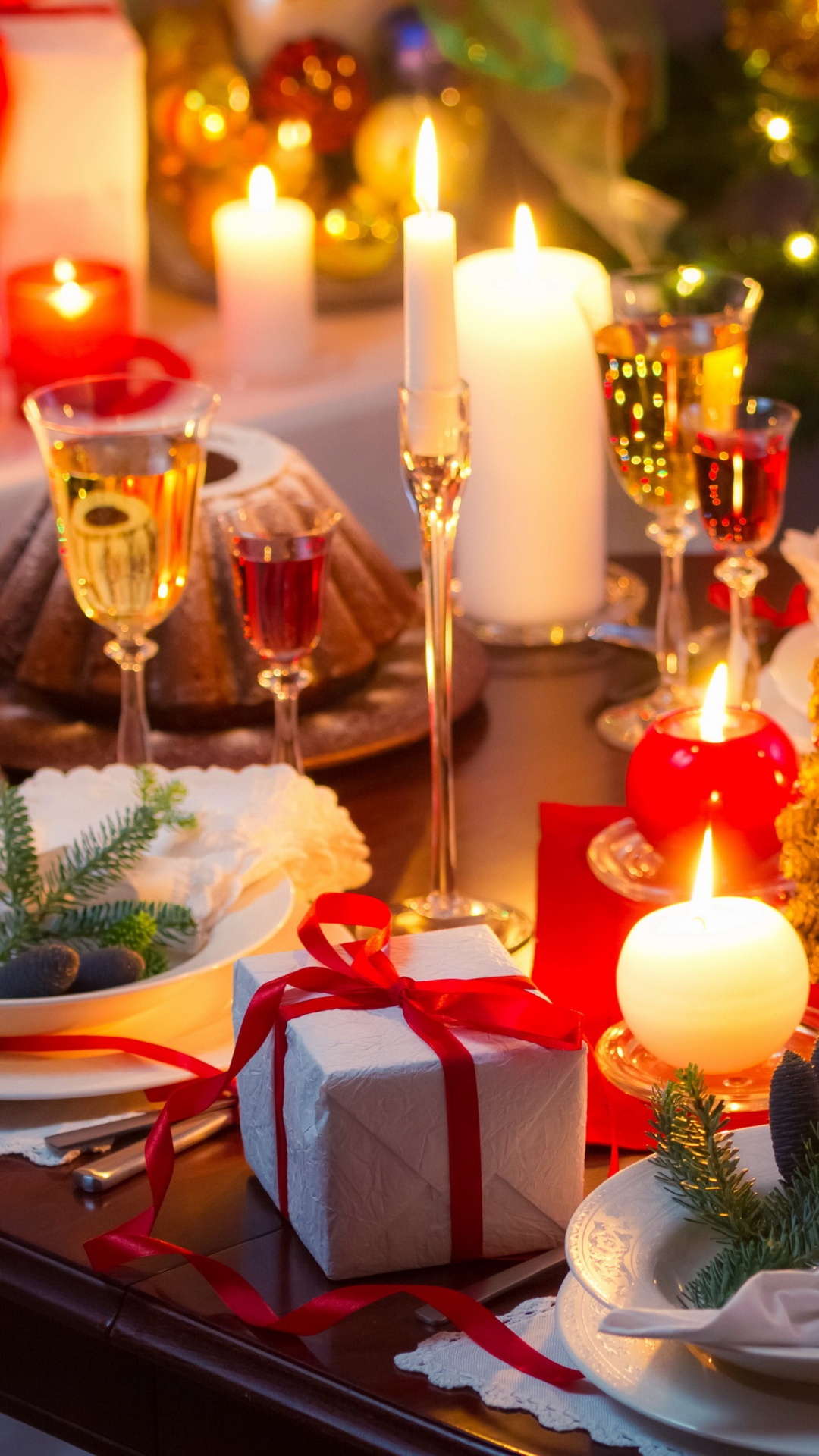 Weihnachten, Christmas Dinner, Heiligabend, Mahlzeit, Tradition. Wallpaper in 1080x1920 Resolution