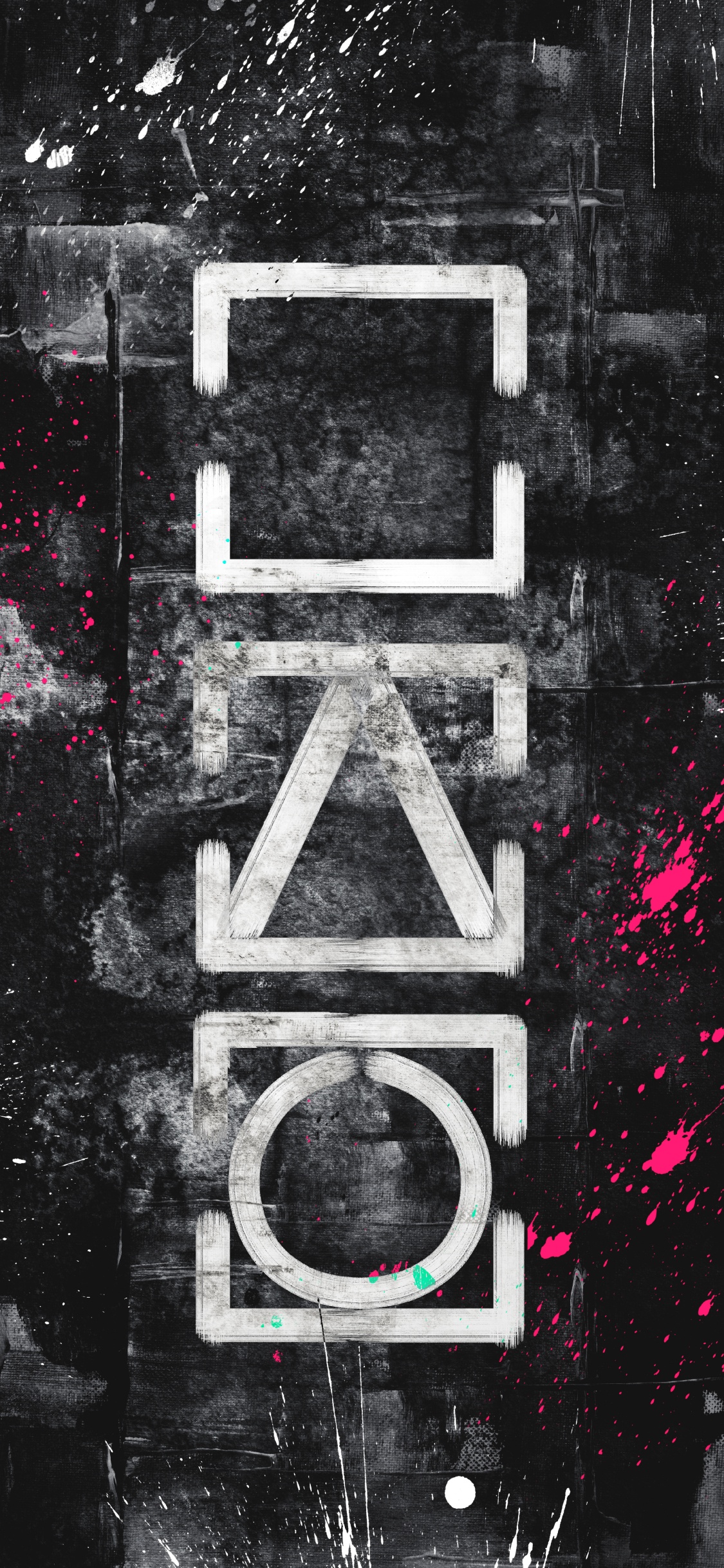 Art du Jeu de Calmar, Arts Visuels, Graphisme, Art, Conception. Wallpaper in 1125x2436 Resolution