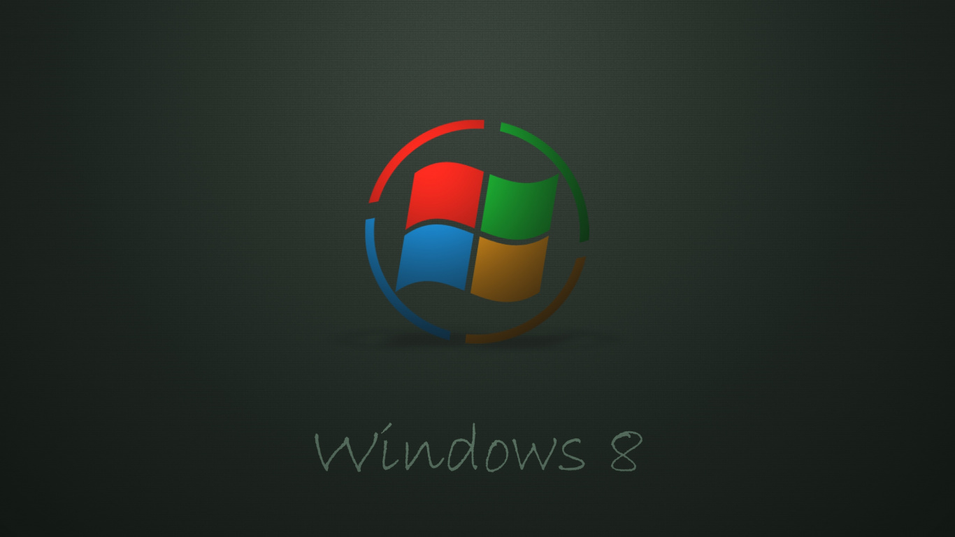 Windows8, 球体 壁纸 1366x768 允许