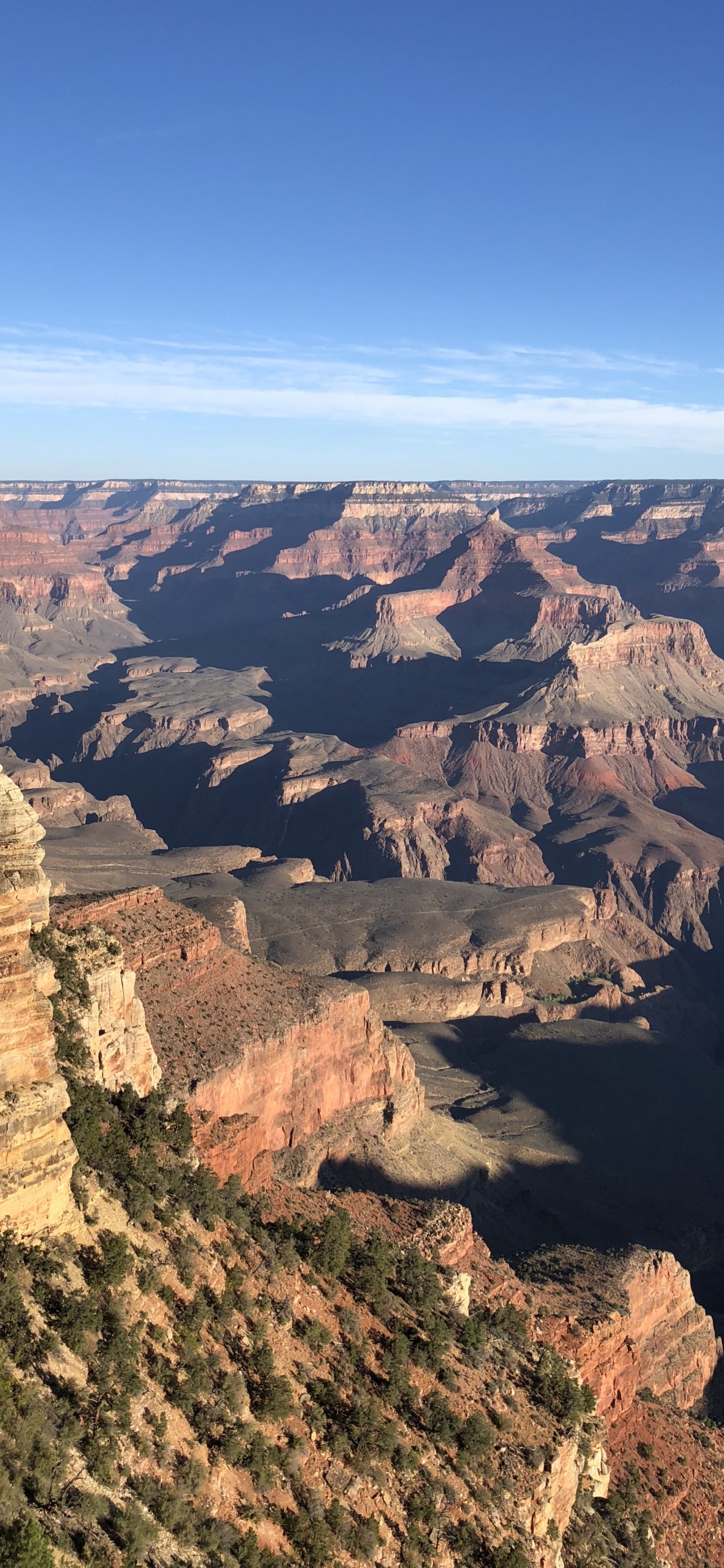 Parc National du Grand Canyon, North Rim, Paysage Naturel, Plateau, Soubassement. Wallpaper in 1242x2688 Resolution