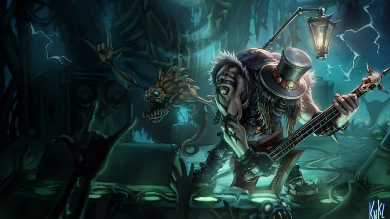 League of Legends, Jeu Pc, Obscurité, la Mythologie, Arts Créatifs. Wallpaper in 1280x720 Resolution