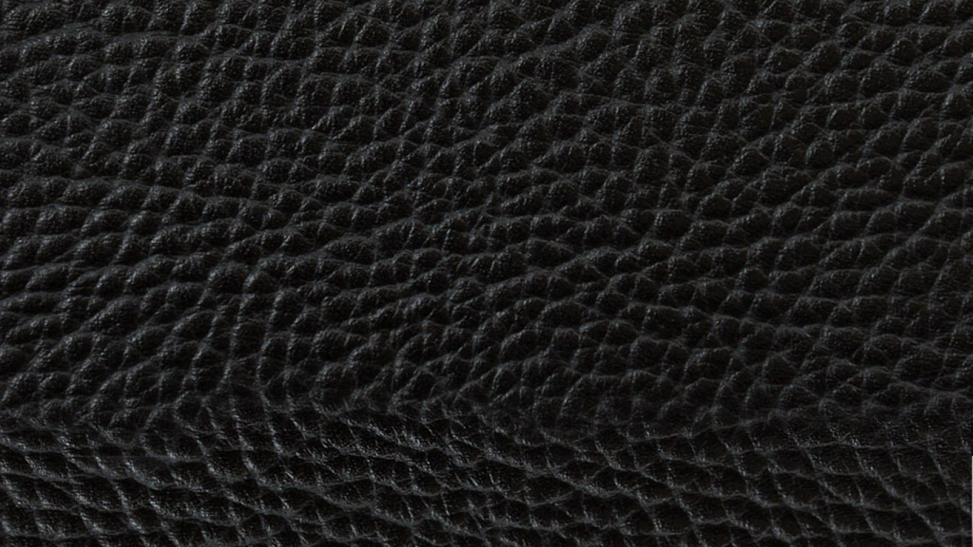 Black and Gray Leather Textile. Wallpaper in 1366x768 Resolution