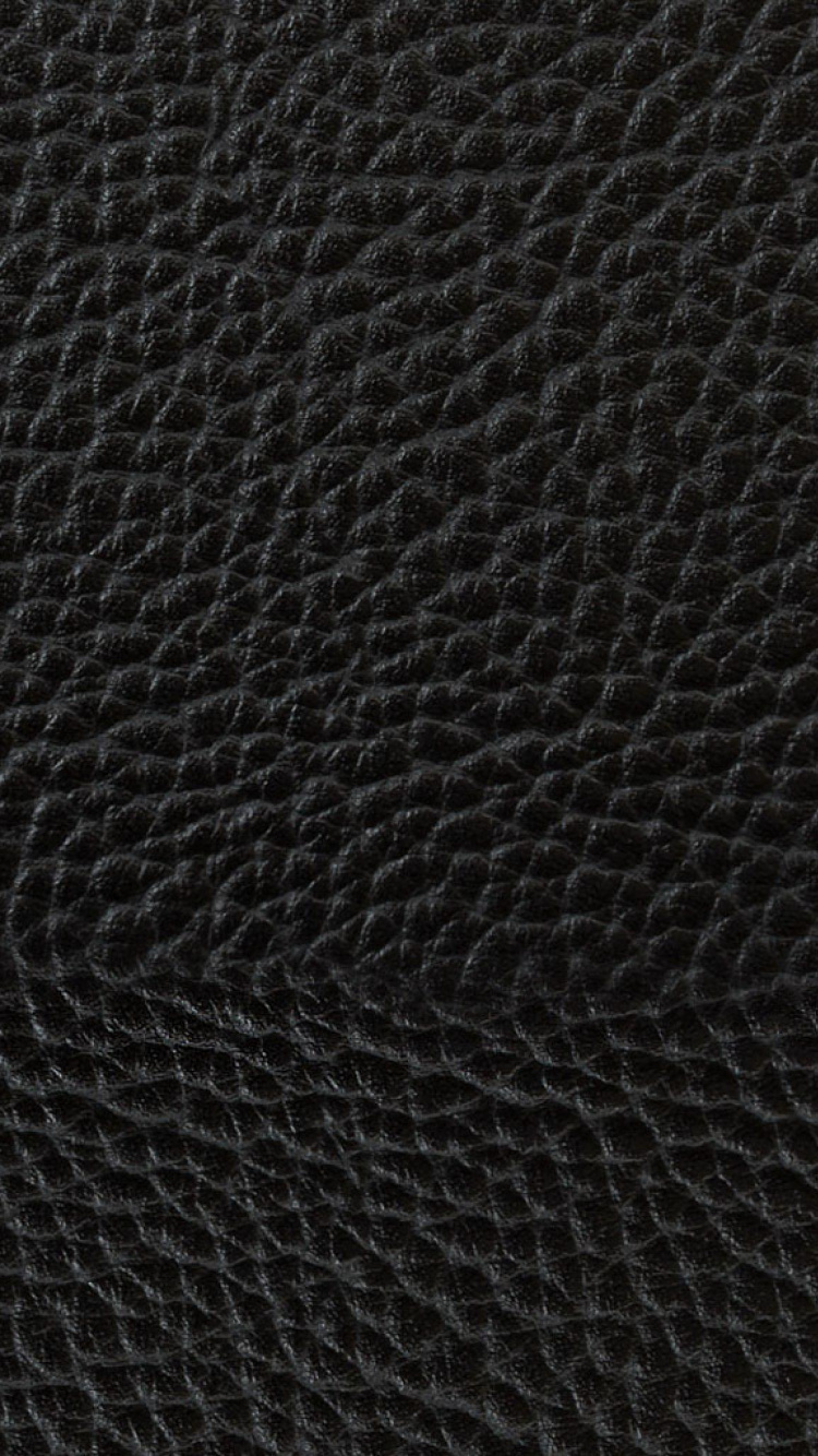 Black and Gray Leather Textile. Wallpaper in 750x1334 Resolution