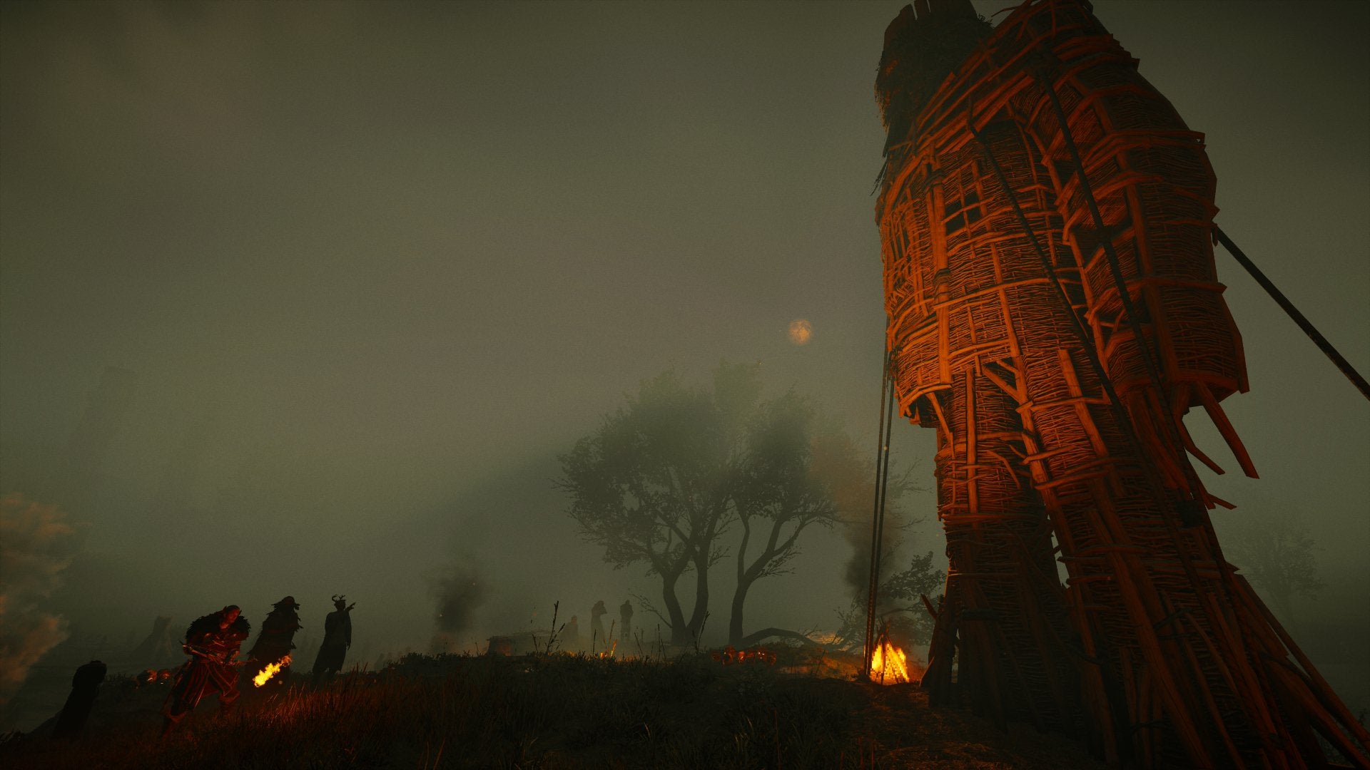 Assassins Creed Valhalla, 气氛, 阴霾, 热, 天文学对象 壁纸 1920x1080 允许