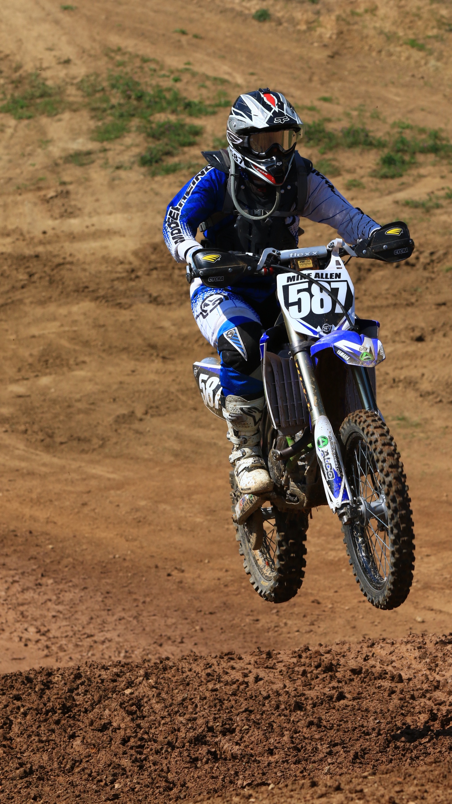 Suelo, Motocicleta, el Off-road, Motociclismo, Freestyle Motocross. Wallpaper in 1440x2560 Resolution