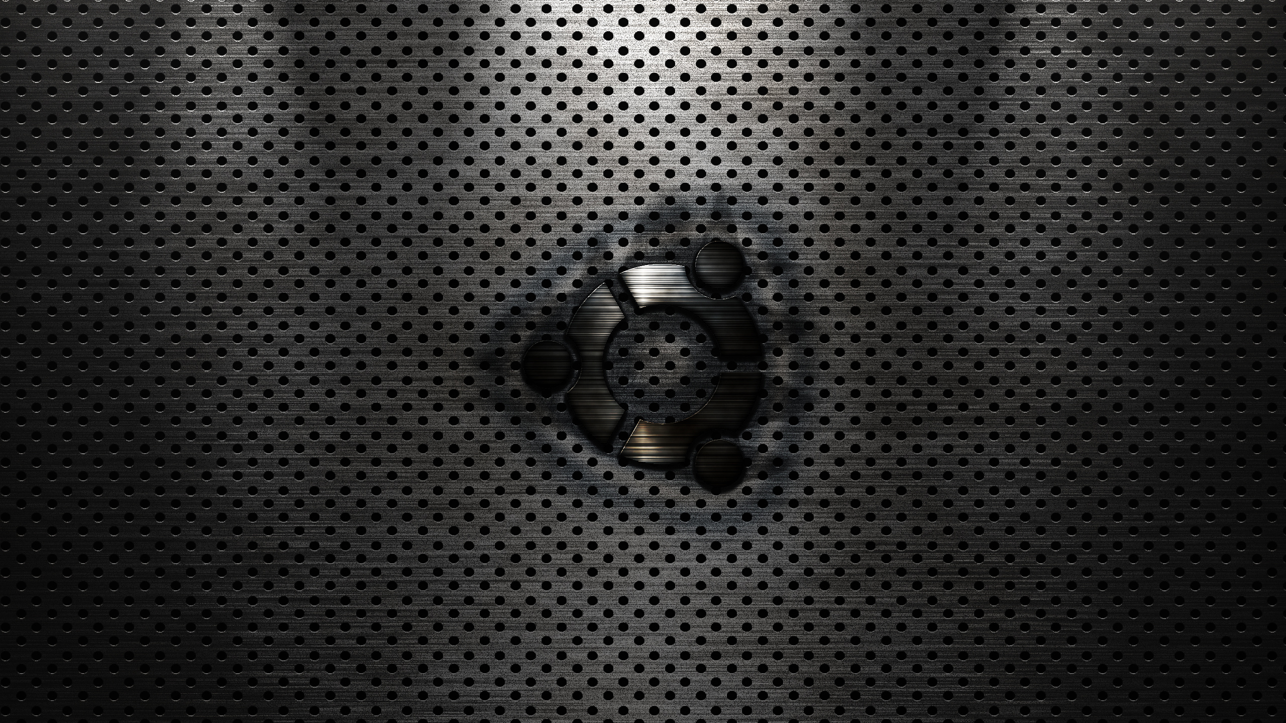 Accesorio Redondo Negro y Dorado. Wallpaper in 2560x1440 Resolution