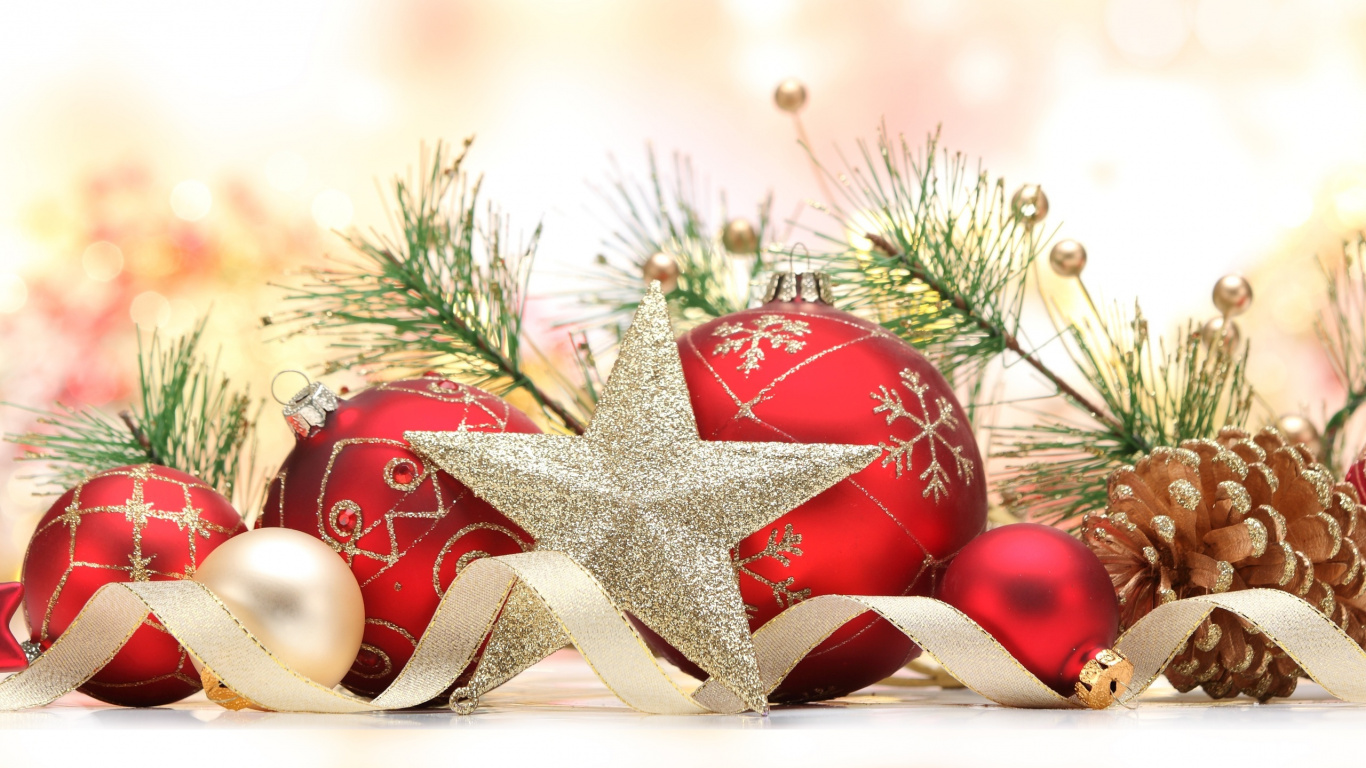 Weihnachten, Weihnachtsmann, Christmas Ornament, Weihnachtsdekoration, Branch. Wallpaper in 1366x768 Resolution