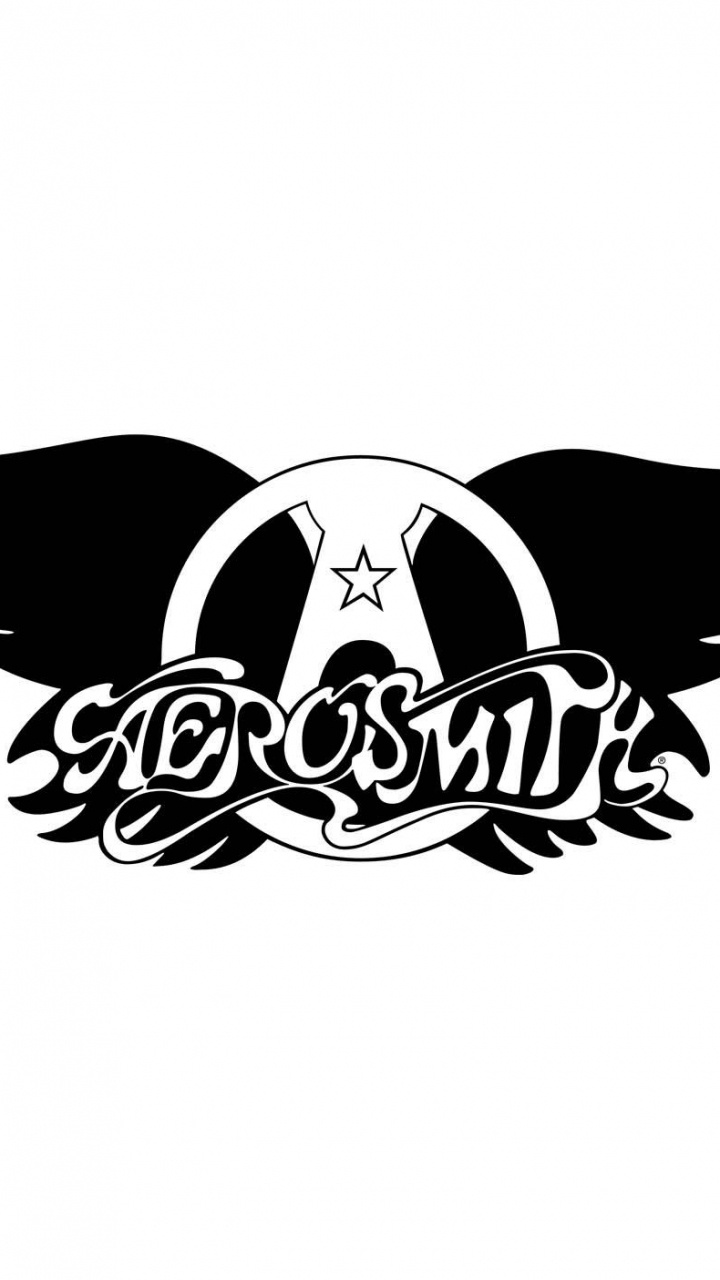 Aerosmith, Firmenzeichen, Träum Weiter, Emblem, Flügel. Wallpaper in 720x1280 Resolution