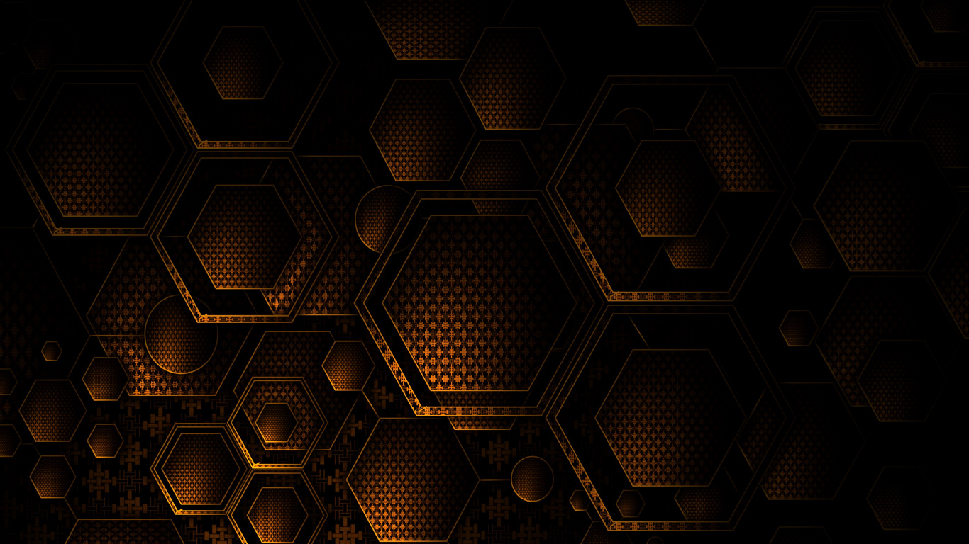 Yellow and Black Checked Pattern. Wallpaper in 1366x768 Resolution