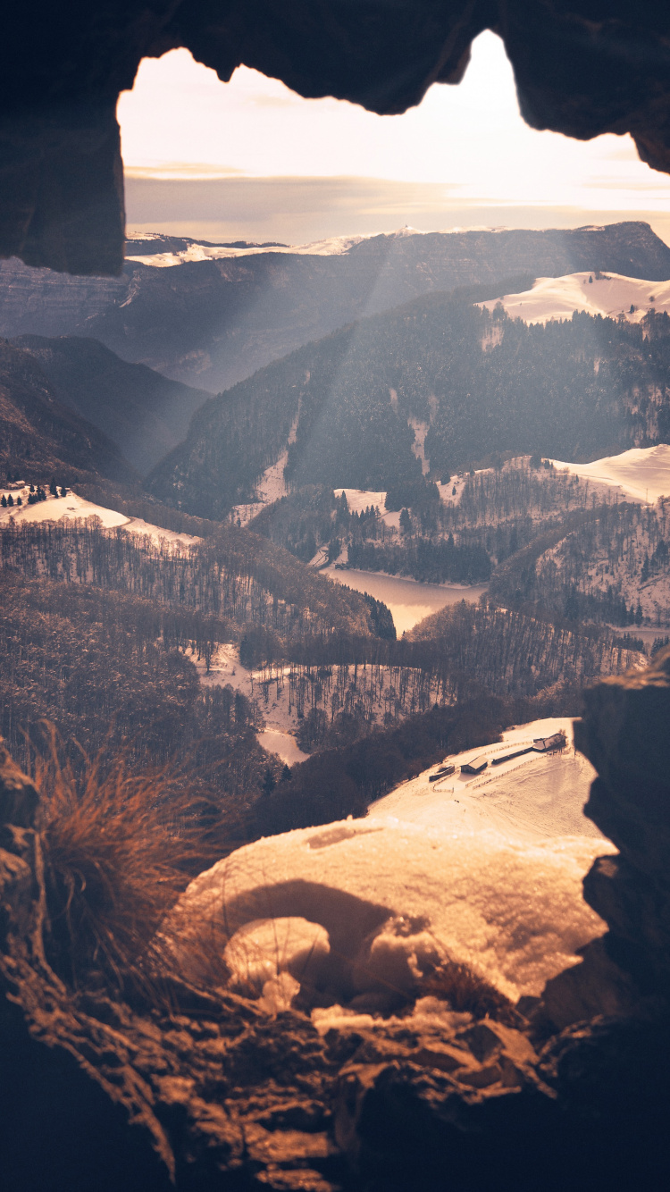 Cloud, Mountain, Geology, Rock, Atmosphere. Wallpaper in 750x1334 Resolution