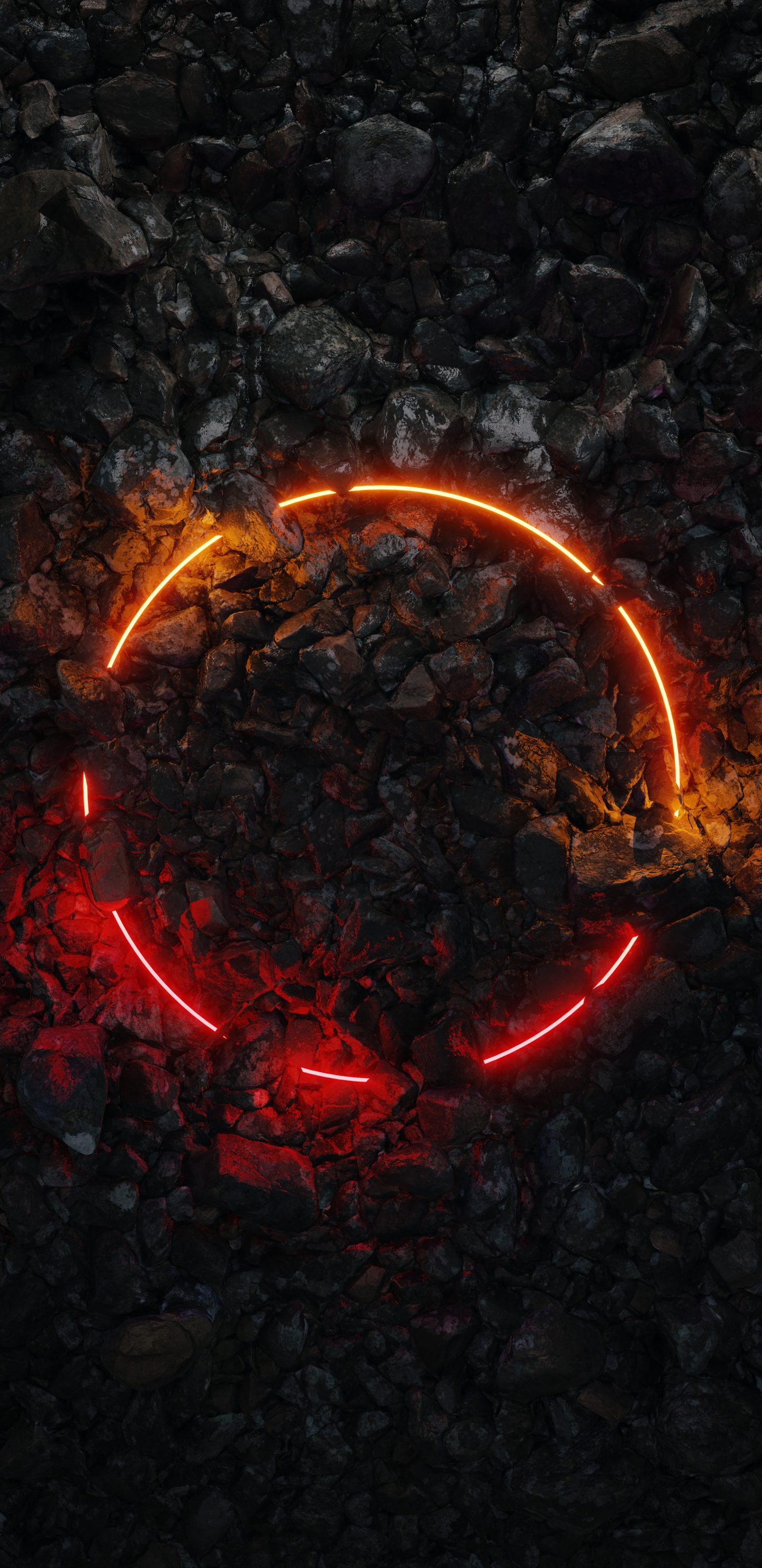 Arte, Fuego, Calor, Llama, Gas. Wallpaper in 1440x2960 Resolution