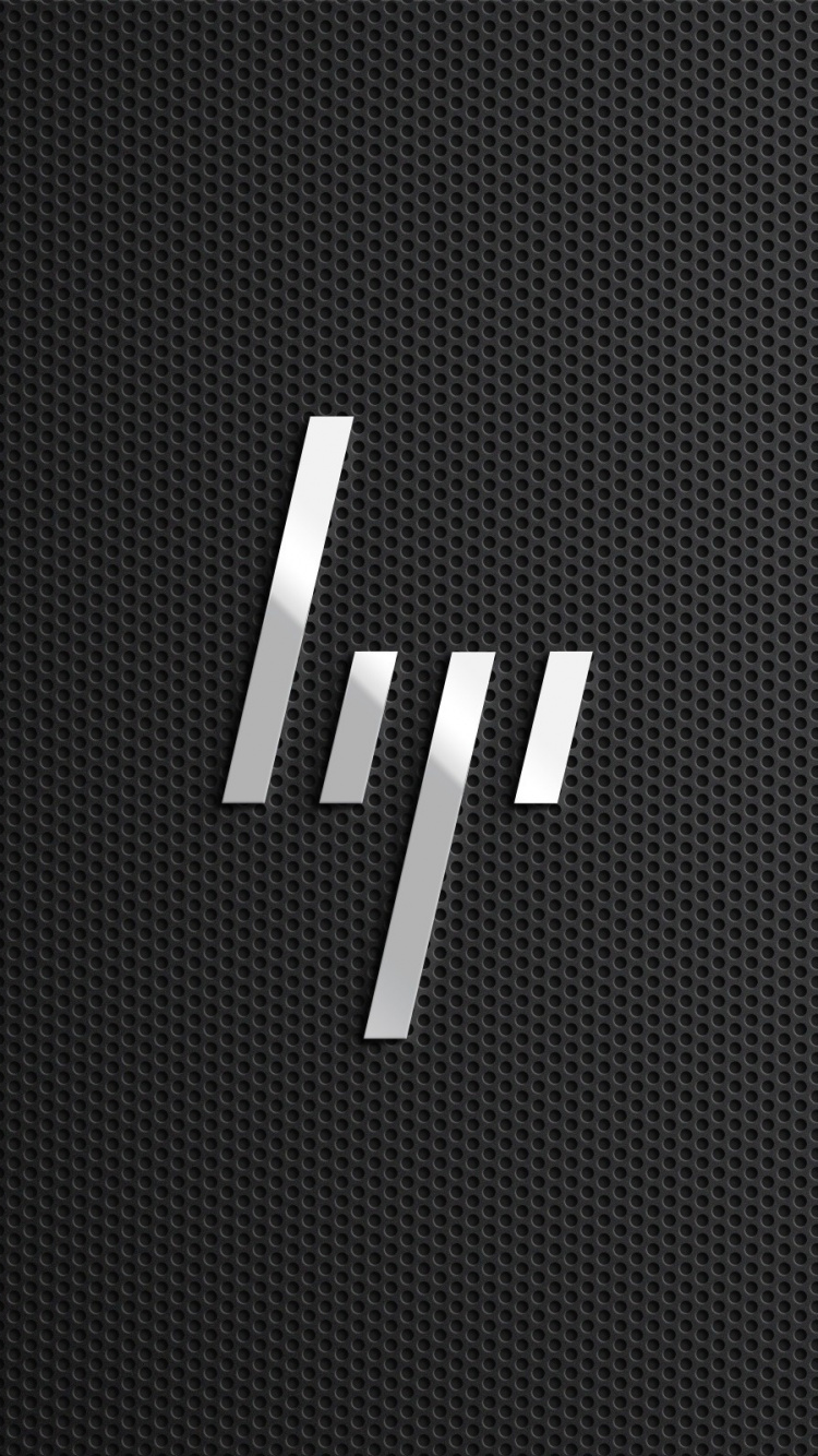 黑色的, 文本, 品牌, Hewlett Packard, 黑色和白色的 壁纸 750x1334 允许