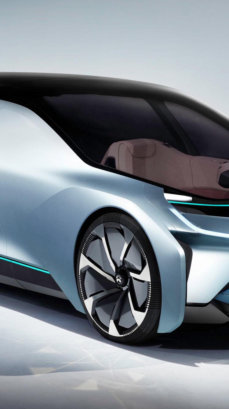 Nio Eve, Car, NEUN, Vorstellungsauto, NIO EP9. Wallpaper in 750x1334 Resolution